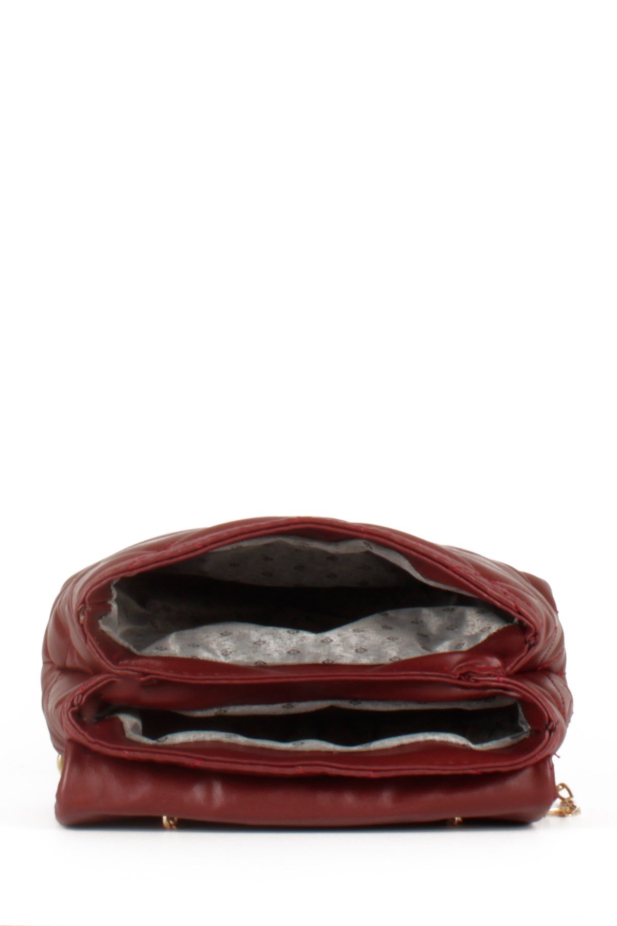 LWE10472-SMusabLuwwe Bag'sKadın İki Bölmeli Kapitoneli Zincir Askılı Omuz Çantası (10472)