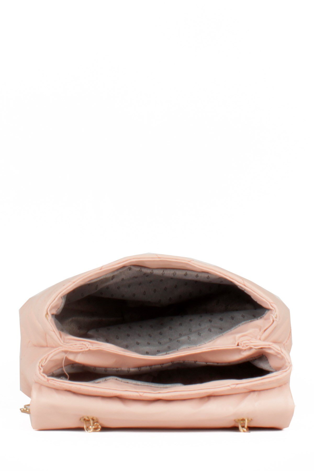 LWE10472-SMusabLuwwe Bag'sKadın İki Bölmeli Kapitoneli Zincir Askılı Omuz Çantası (10472)