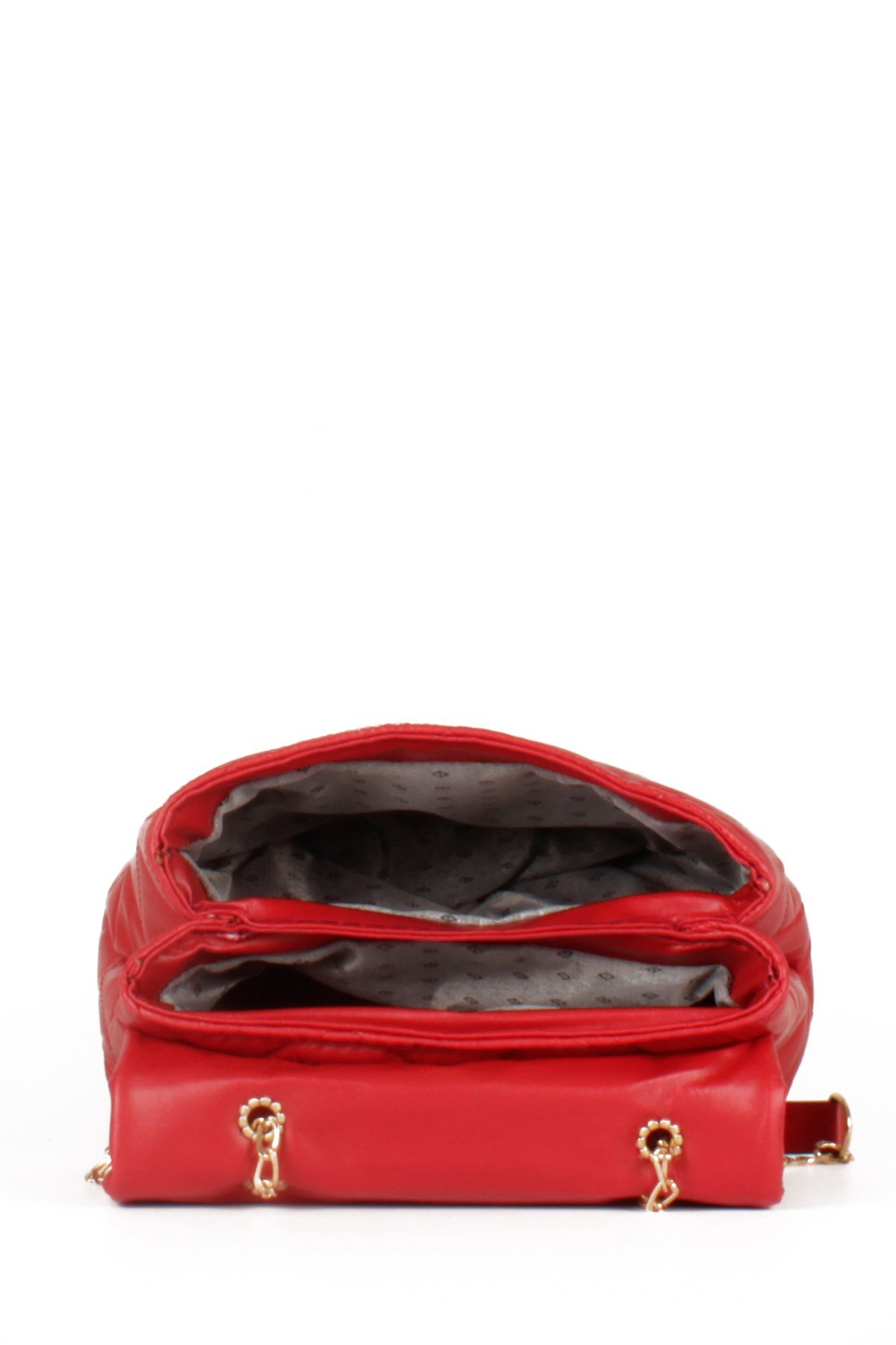 LWE10472-SMusabLuwwe Bag'sKadın İki Bölmeli Kapitoneli Zincir Askılı Omuz Çantası (10472)