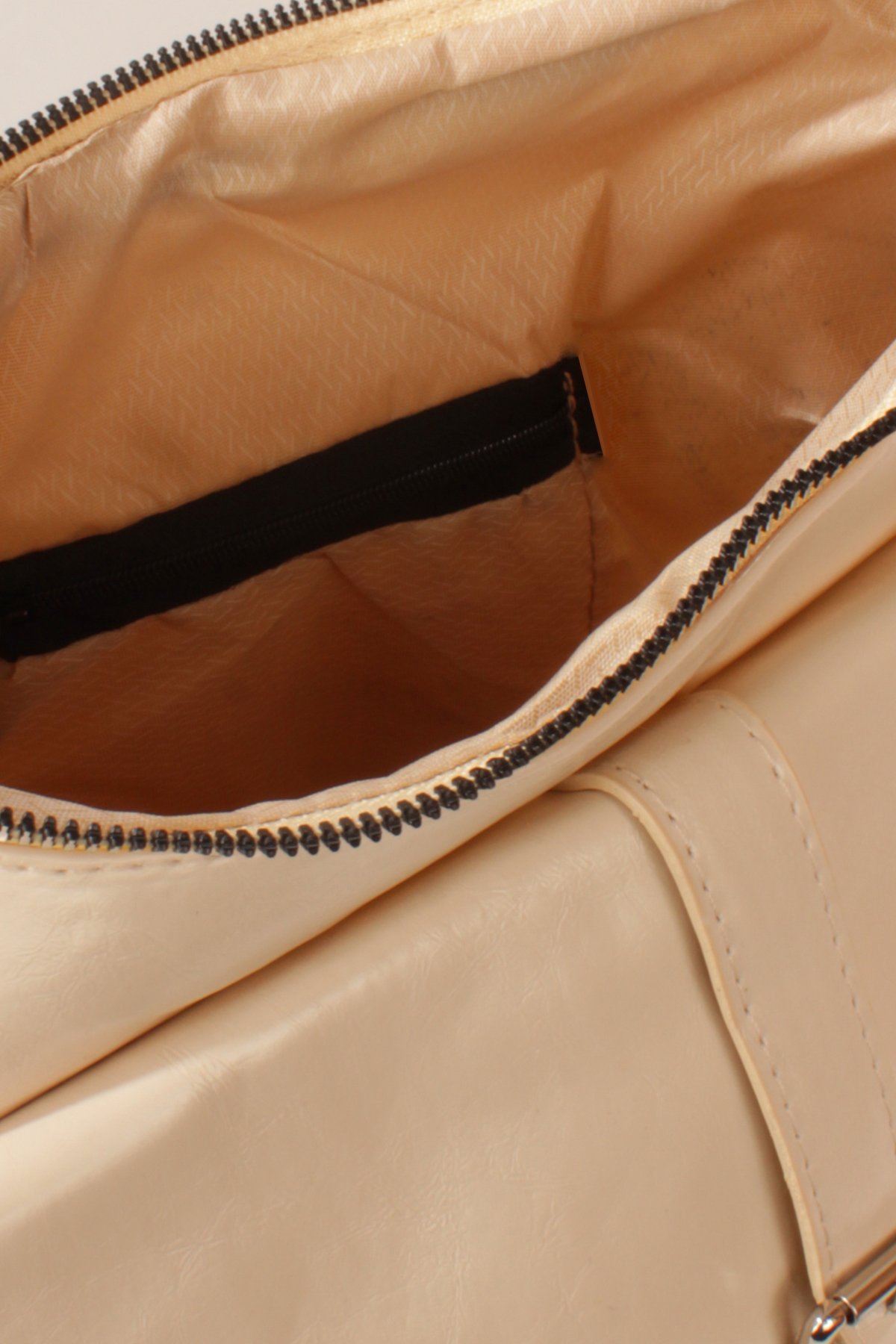 LWE1836-SyhMaviLuwwe Bag'sKadın İki Bölmeli Saten İç Astarlı İç Cepli Kemer Detaylı Postacı Tarz Omuz ve Çapraz Çanta (1836)