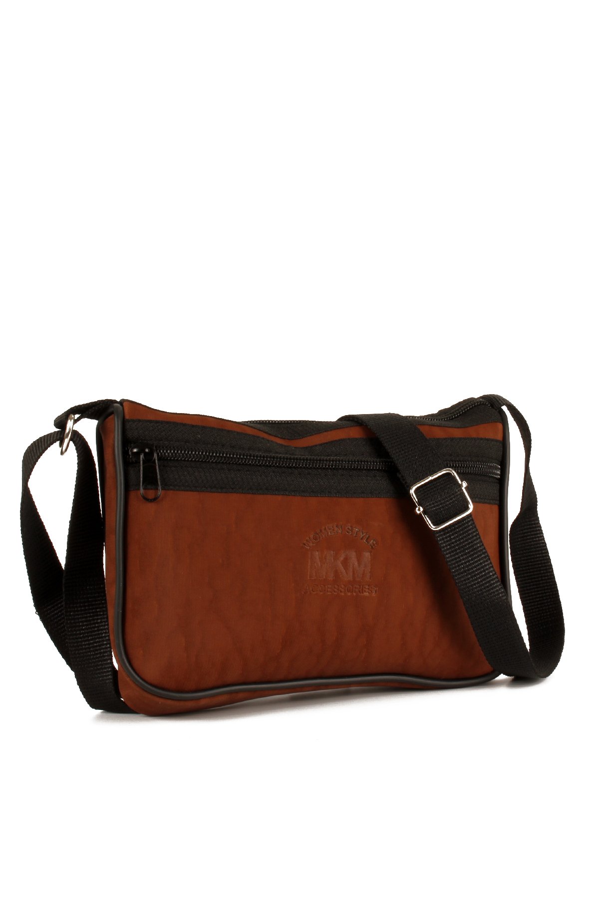 LWE20727-SyhTalhaLuwwe Bag'sKadın İki Bölmeli Spor Tarz Kirınkıl Kumaş Mini Boy Kolon Askılı Omuz ve Çapraz Çanta (20727)