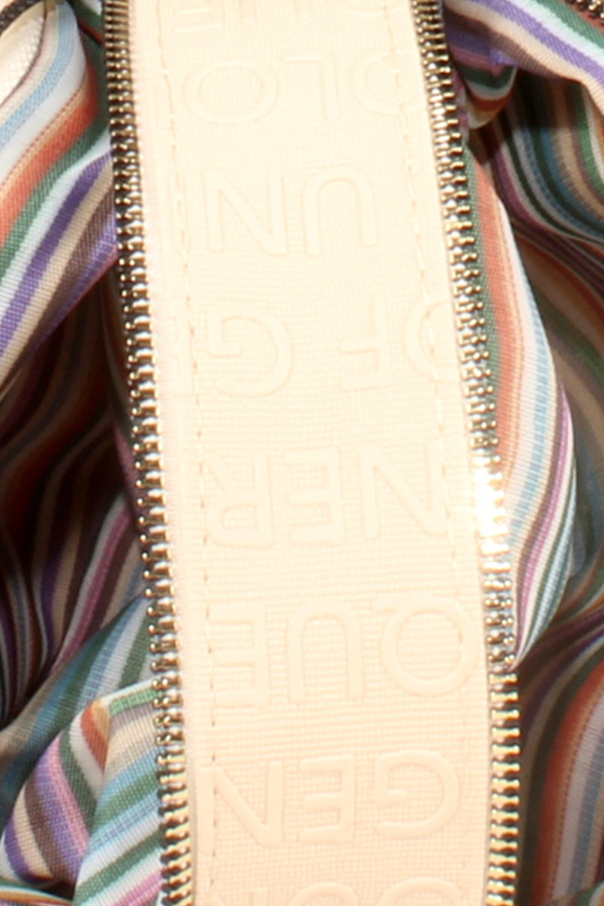 LWE20607-SyhTalhaLuwwe Bag'sKadın İki Bölmeli Yazı Detaylı Kolon Askılı Omuz Çantası (20607)