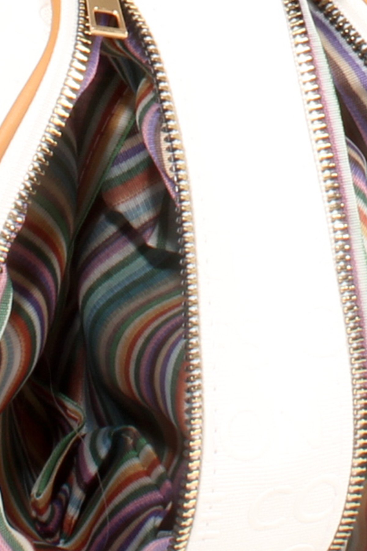 LWE20607-SyhTalhaLuwwe Bag'sKadın İki Bölmeli Yazı Detaylı Kolon Askılı Omuz Çantası (20607)