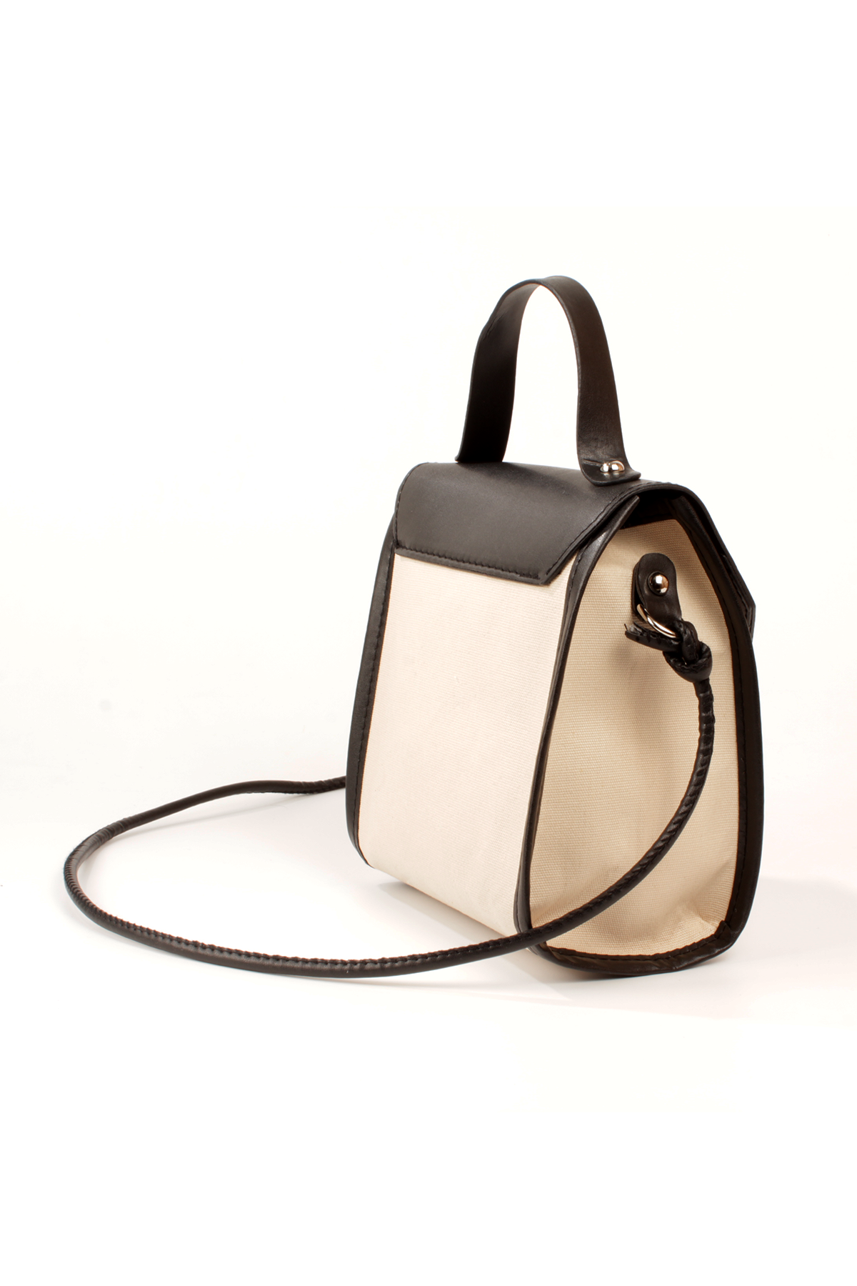 LWE20804-SyhTalhaLuwwe Bag'sKadın Jüt Doku Keten Gövde Deri Kapaklı Simetrik Askılı Yazı Detaylı El & Omuz & Çapraz Çanta(20804)