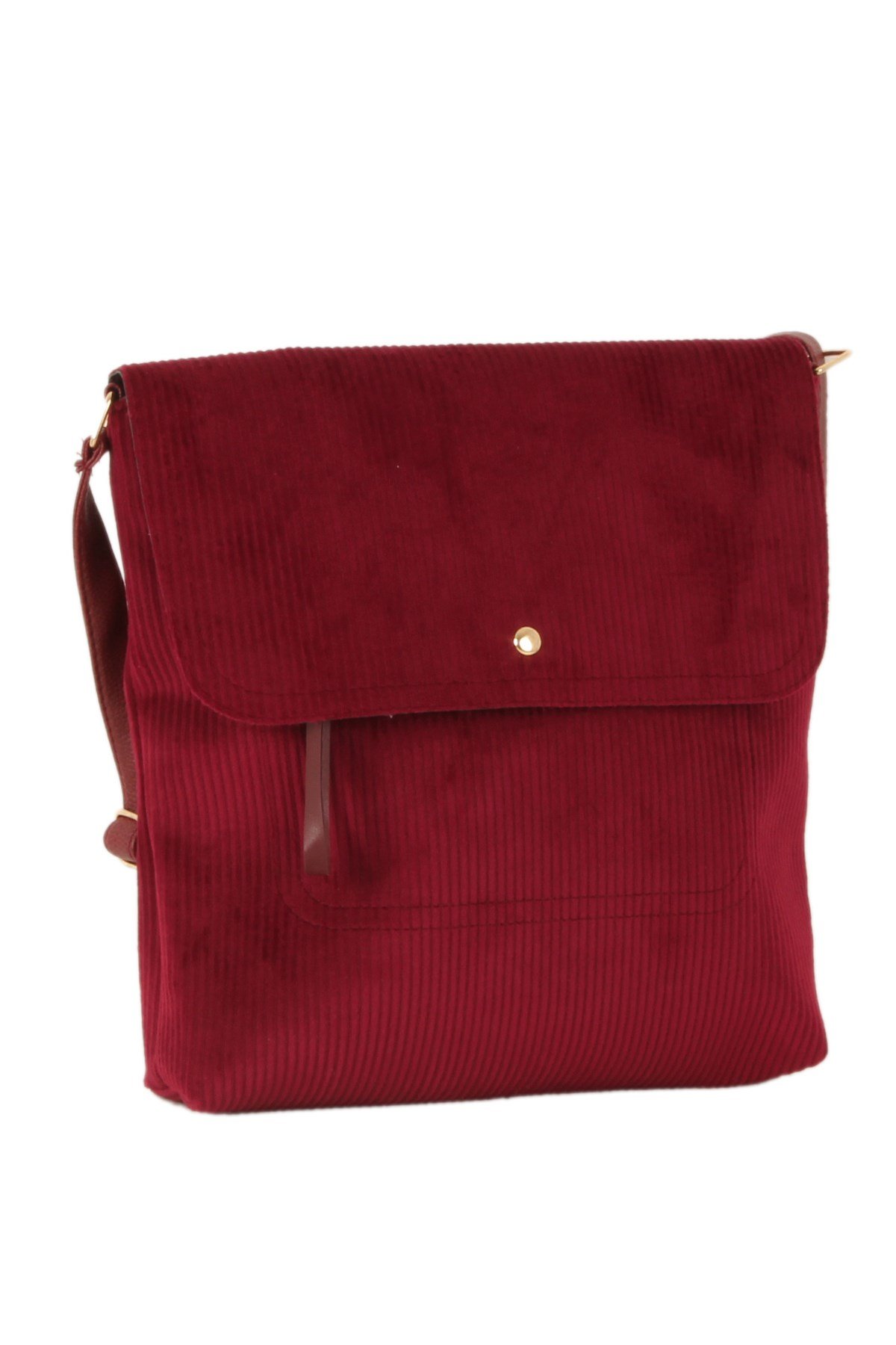 LWE20334-SLuwweLuwwe Bag'sKadın Kadife Postacı Çanta