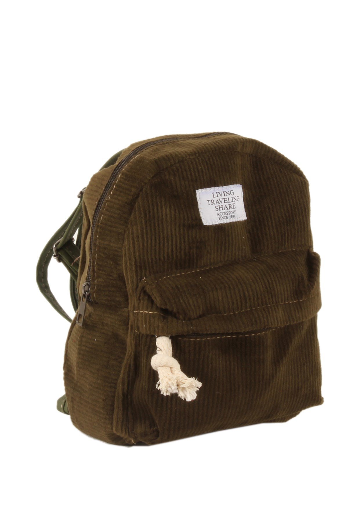 LWE20335-SLuwweLuwwe Bag'sKadın Kadife Sırt Çantası