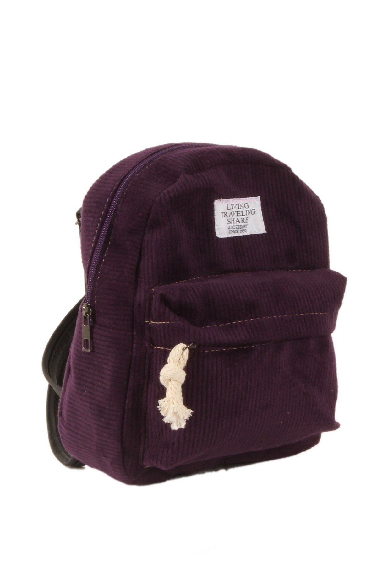 LWE20335-SLuwweLuwwe Bag'sKadın Kadife Sırt Çantası