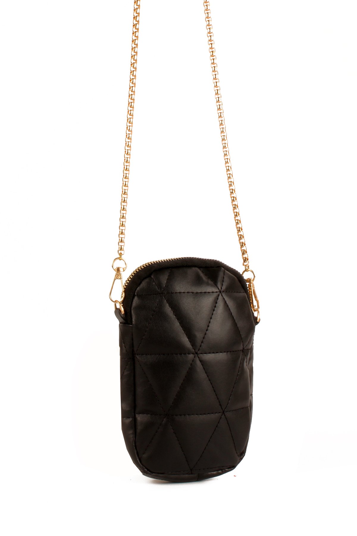 LWE20696-SyhTalhaLuwwe Bag'sKadın Kalın Zincir Askılı Telefonluk & Omuz Çantası (20696)