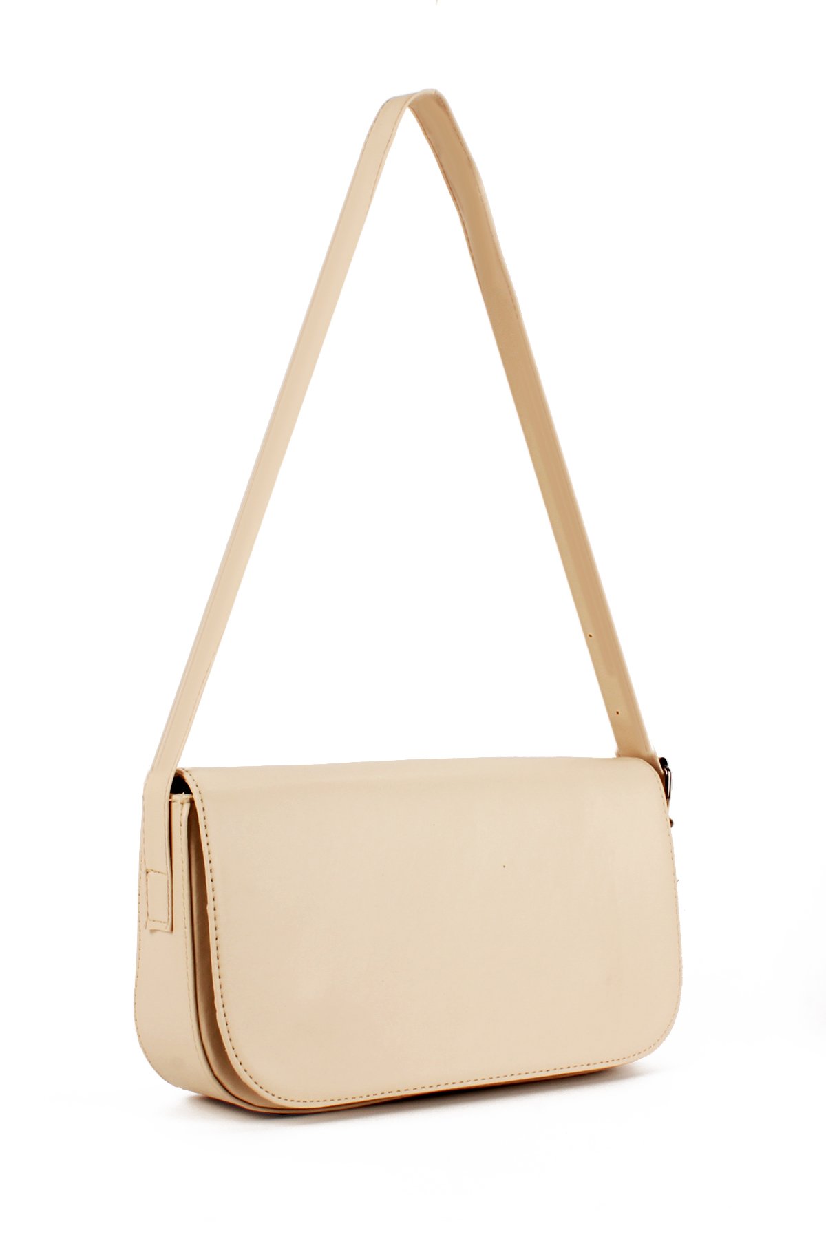 LWE10421-SLuwweLuwwe Bag'sKadın Kapaklı Kalıp Baget Çanta (10421)