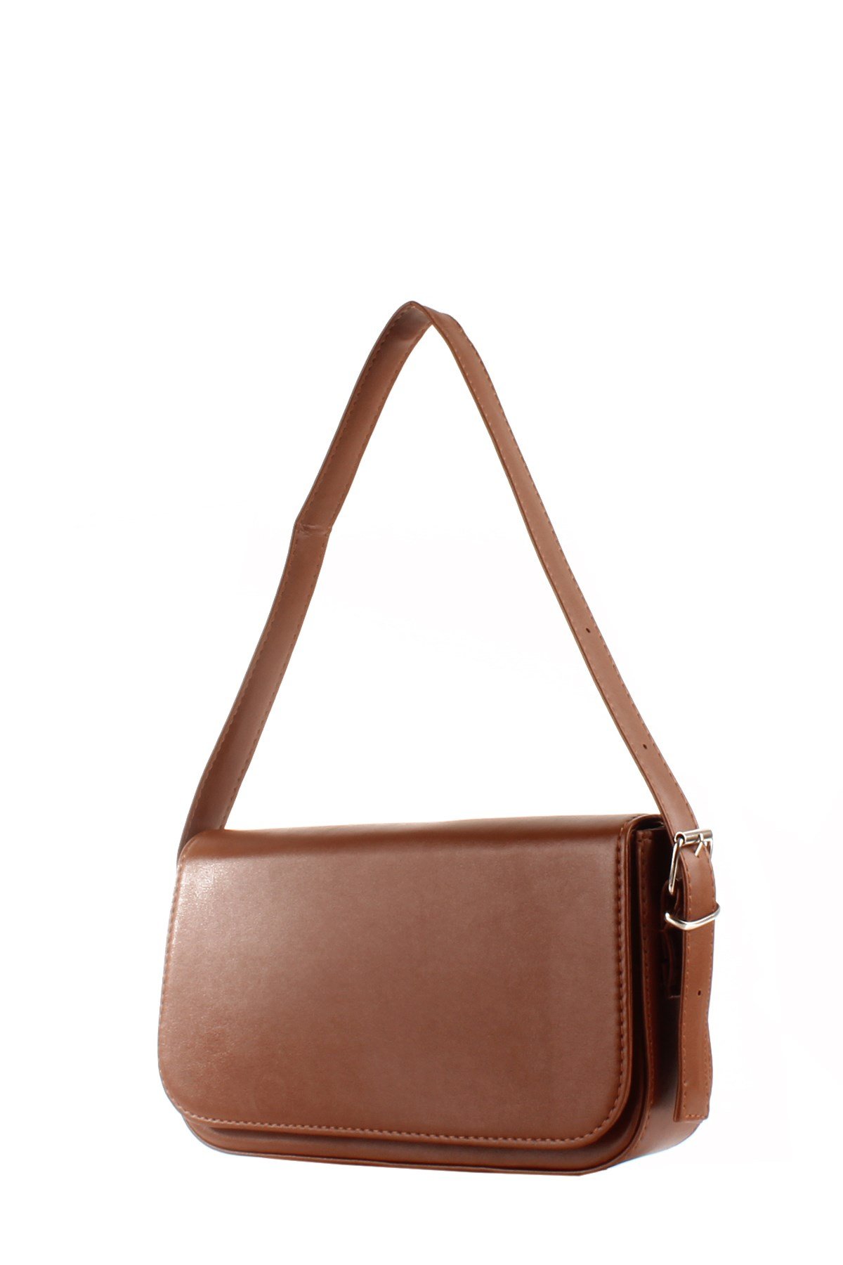 LWE10421-SLuwweLuwwe Bag'sKadın Kapaklı Kalıp Baget Çanta (10421)