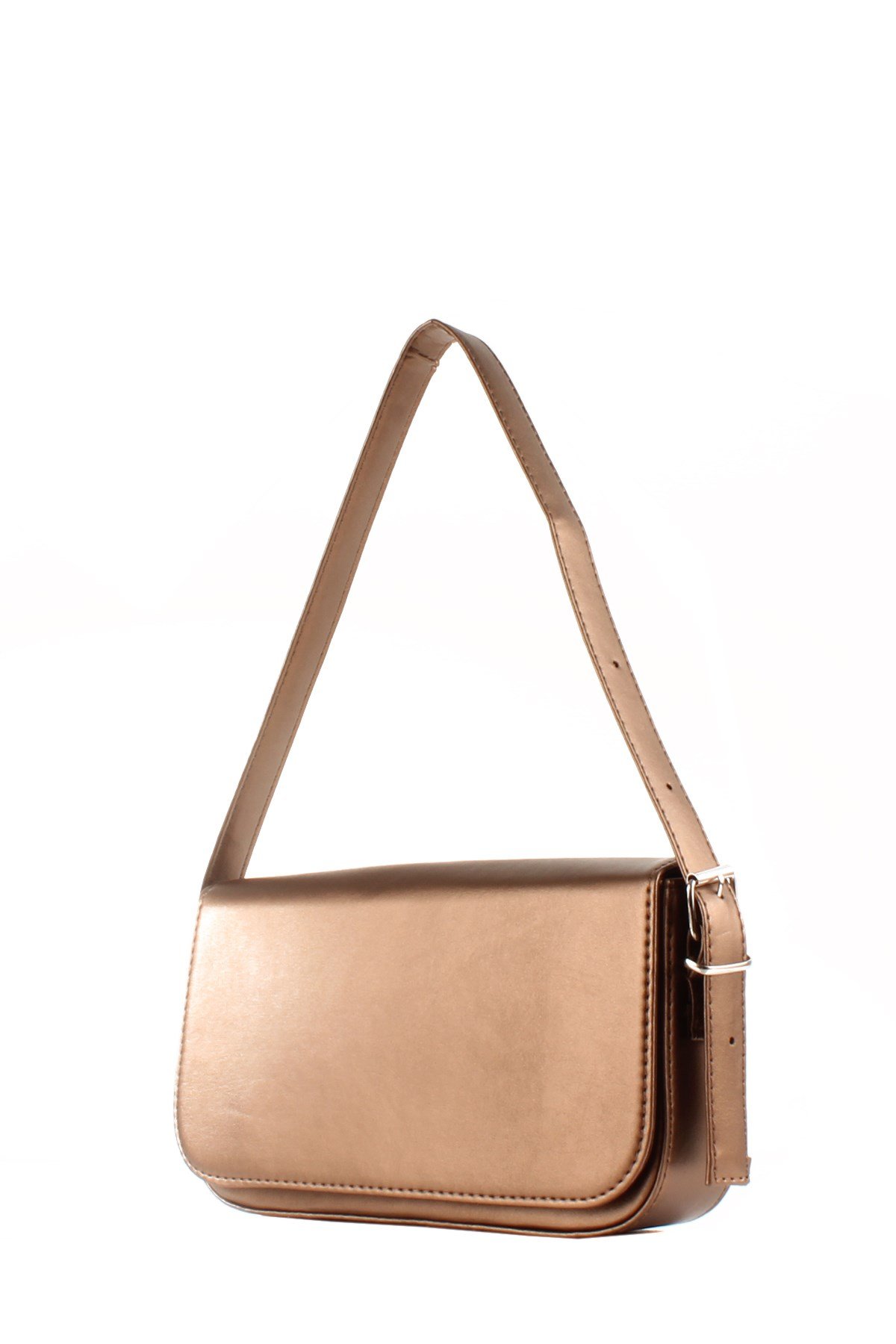 LWE10421-SLuwweLuwwe Bag'sKadın Kapaklı Kalıp Baget Çanta (10421)