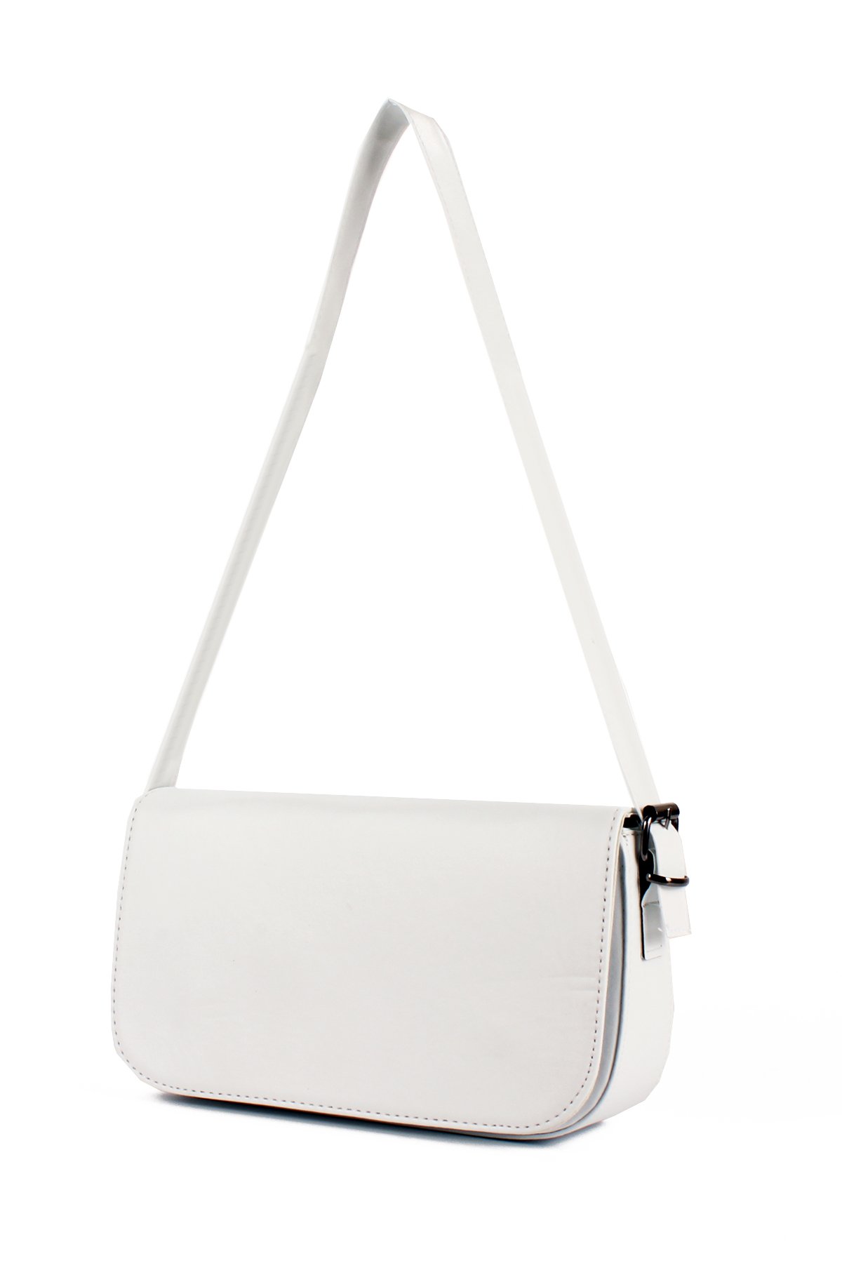 LWE10421-SLuwweLuwwe Bag'sKadın Kapaklı Kalıp Baget Çanta (10421)