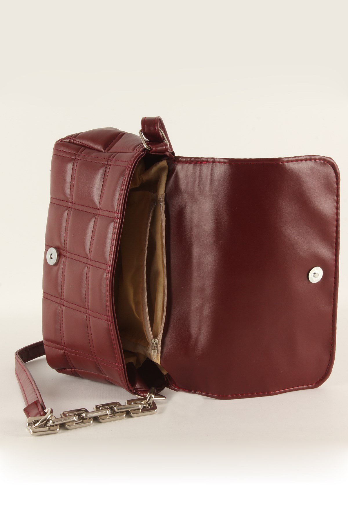 LWE20381-SLuwweLuwwe Bag'sKadın Kapitone Omuz Çantası (20381)