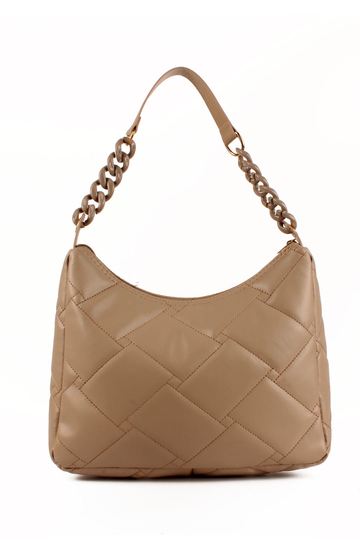 LWE10687-SyhTalhaLuwwe Bag'sKadın Kapitone Özel Nakışlı Zincir Askılı Baget Çanta (10687)