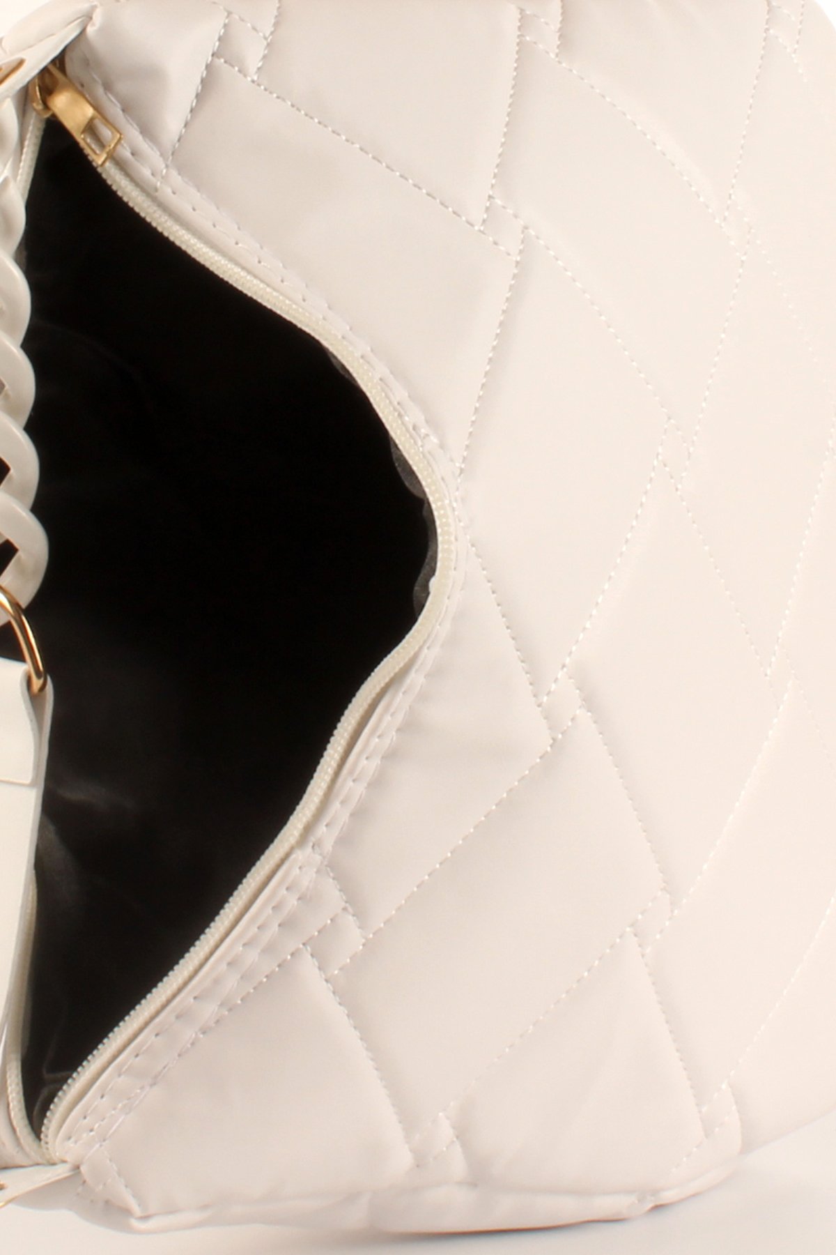 LWE10687-SyhTalhaLuwwe Bag'sKadın Kapitone Özel Nakışlı Zincir Askılı Baget Çanta (10687)