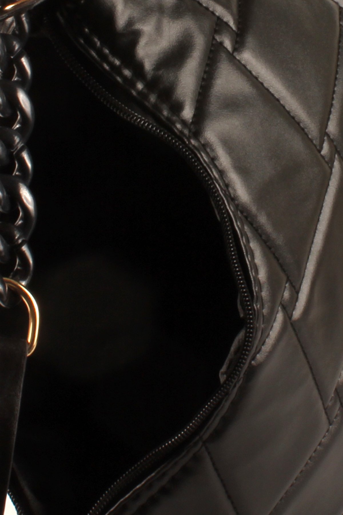 LWE10687-SyhTalhaLuwwe Bag'sKadın Kapitone Özel Nakışlı Zincir Askılı Baget Çanta (10687)