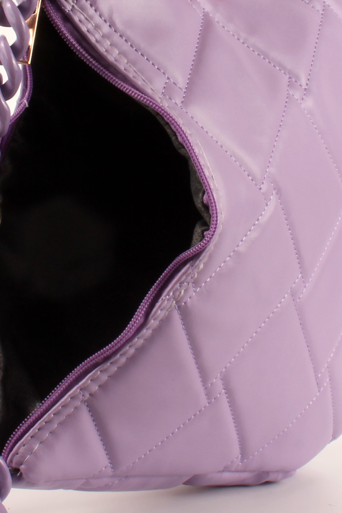 LWE10687-SyhTalhaLuwwe Bag'sKadın Kapitone Özel Nakışlı Zincir Askılı Baget Çanta (10687)