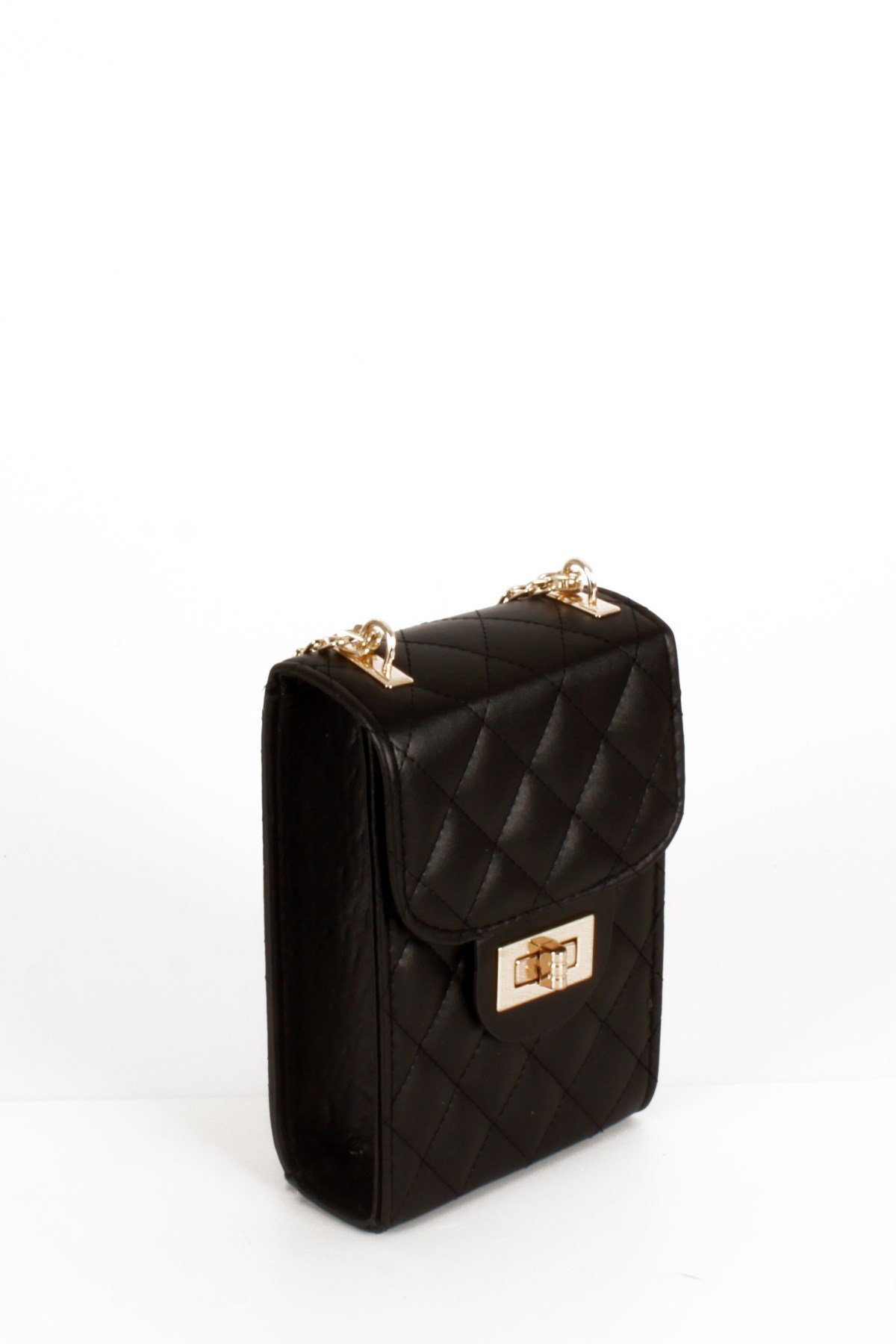 LWE20503-STalhaLuwwe Bag'sKadın Kapitone Zincir Askılı Omuz Çantası (20503)