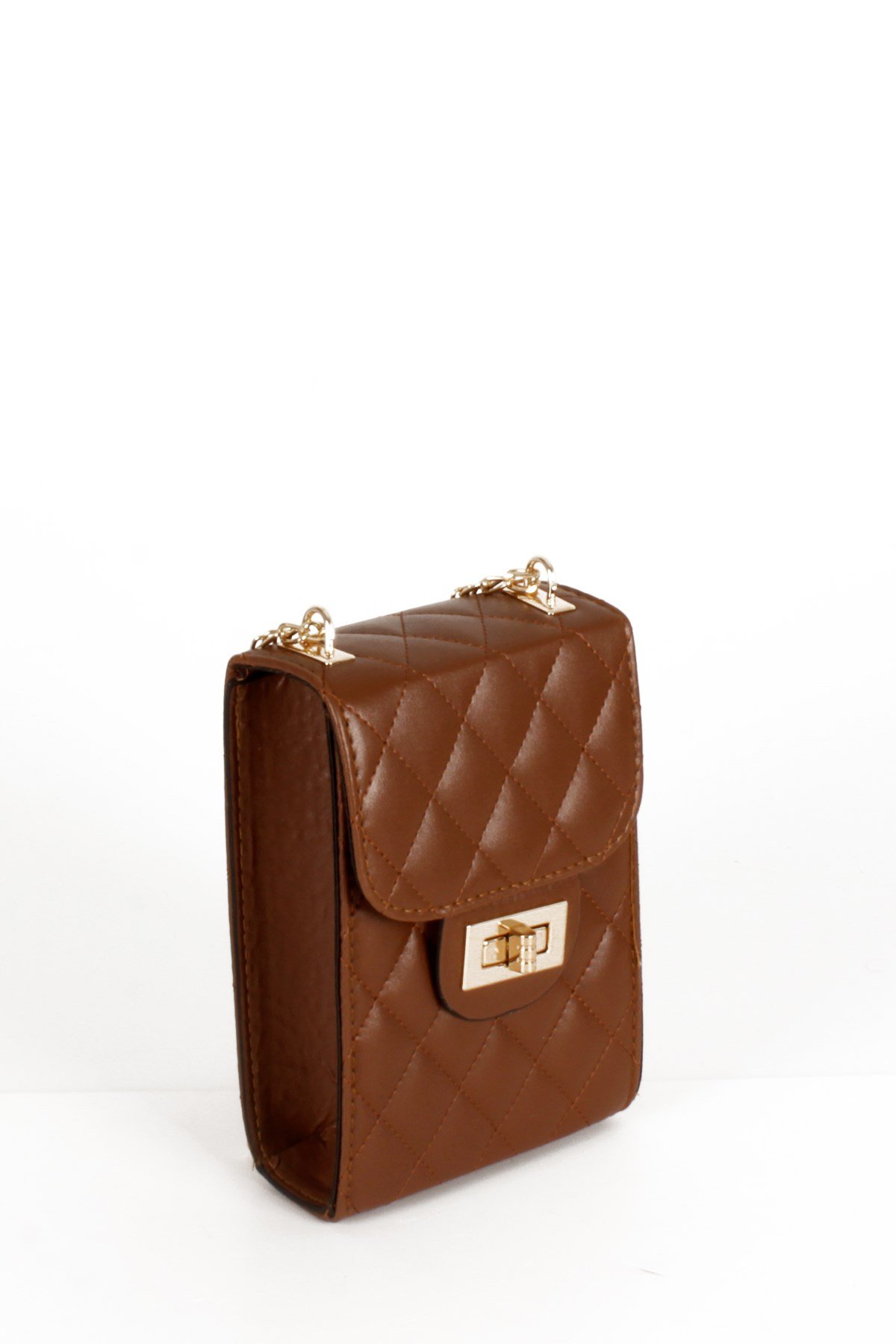 LWE20503-STalhaLuwwe Bag'sKadın Kapitone Zincir Askılı Omuz Çantası (20503)