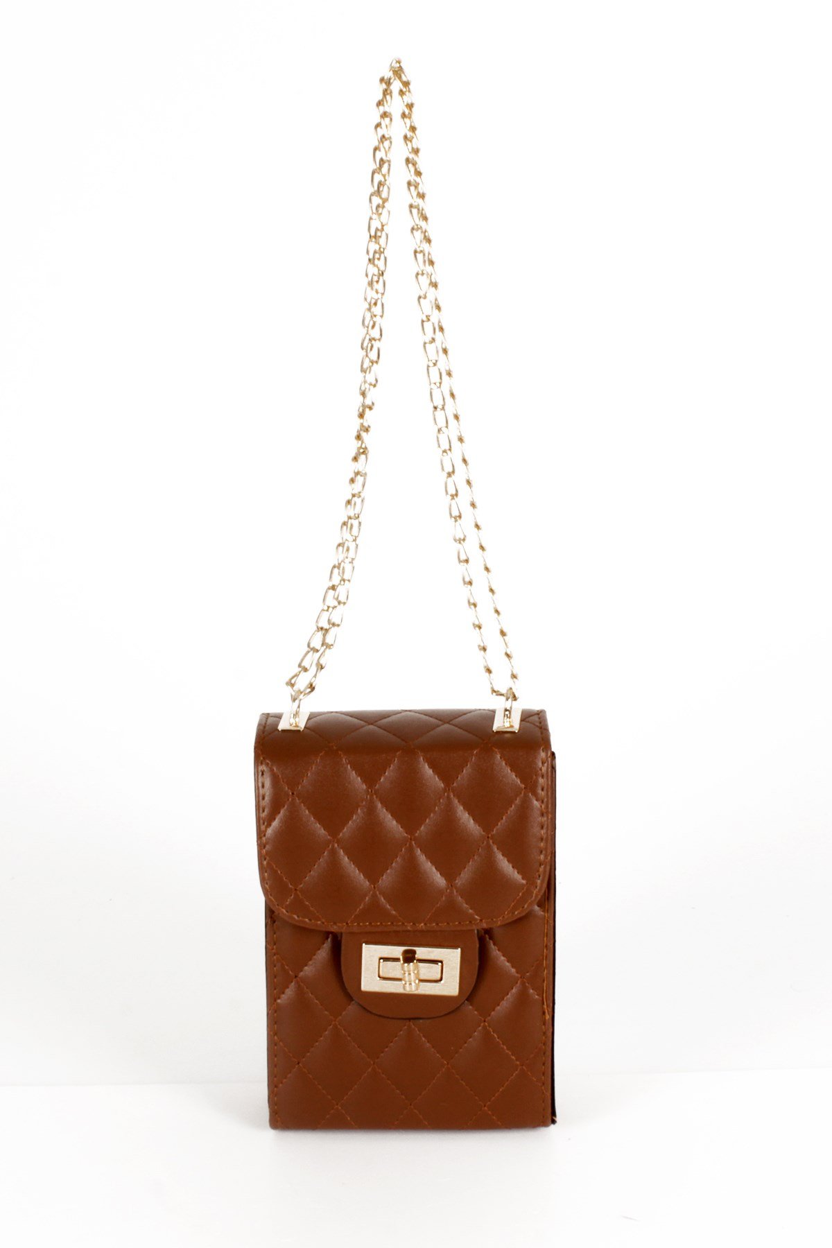 LWE20503-STalhaLuwwe Bag'sKadın Kapitone Zincir Askılı Omuz Çantası (20503)