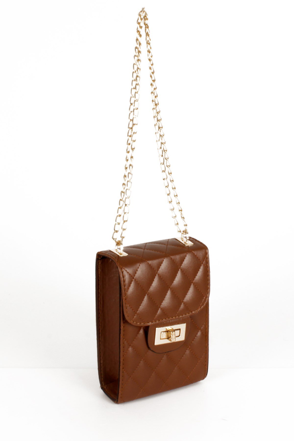 LWE20503-STalhaLuwwe Bag'sKadın Kapitone Zincir Askılı Omuz Çantası (20503)