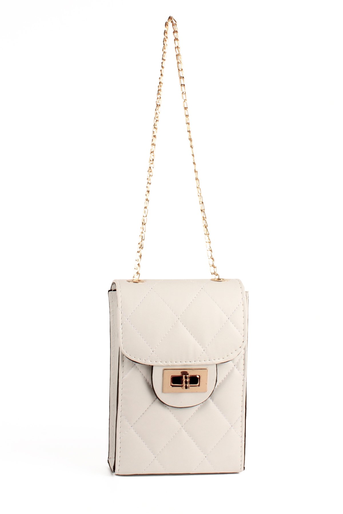 LWE20503-STalhaLuwwe Bag'sKadın Kapitone Zincir Askılı Omuz Çantası (20503)