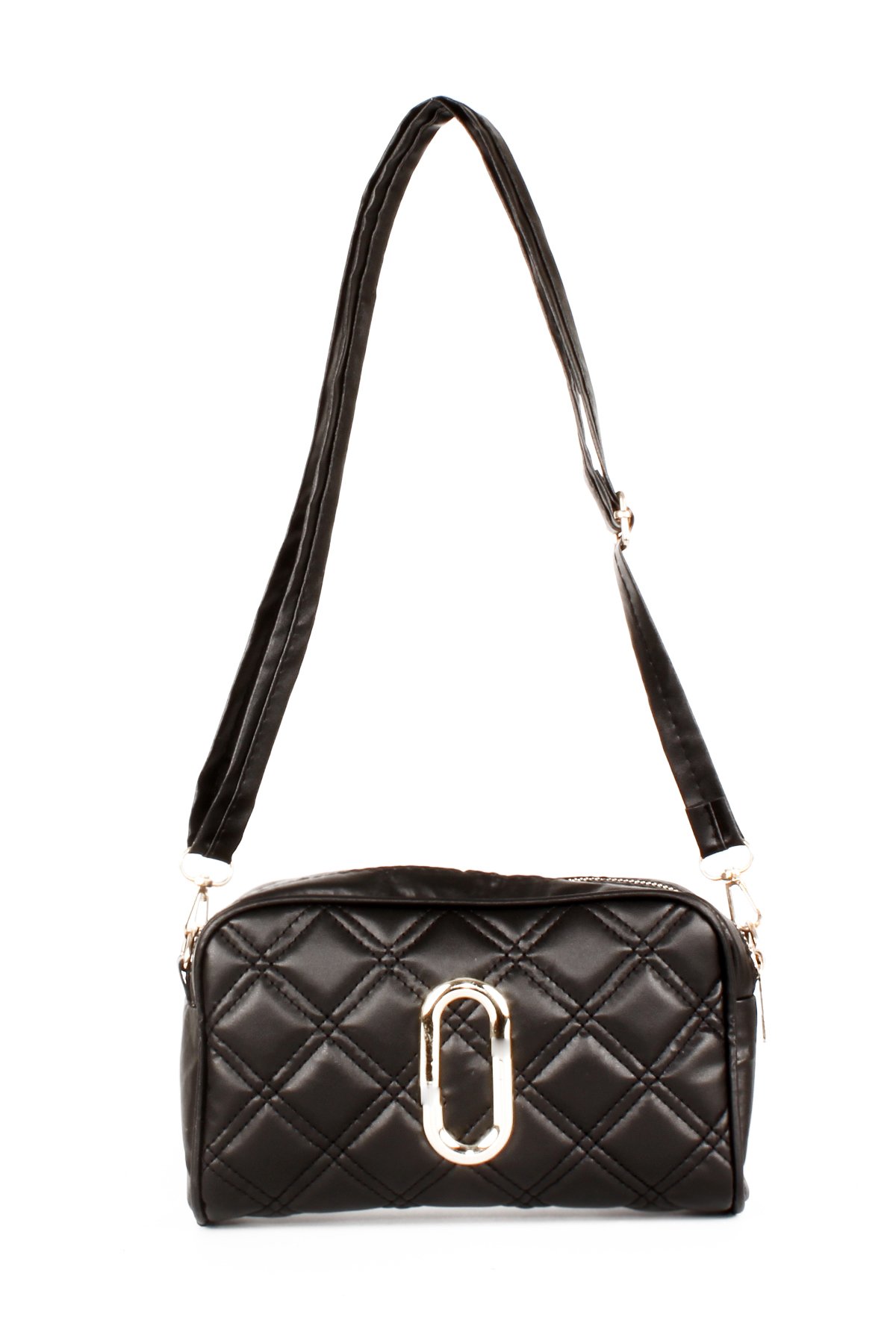 LWE20581-STalhaLuwwe Bag'sKadın Kapitoneli Çift Bölmeli Omuz Çantası (20581)