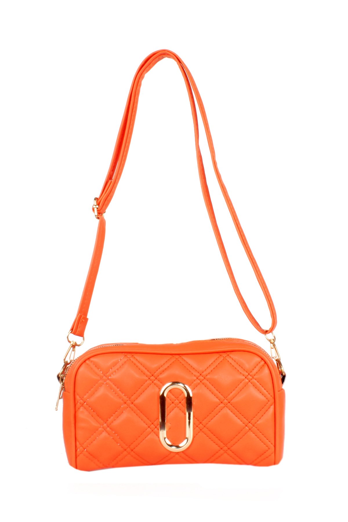 LWE20581-STalhaLuwwe Bag'sKadın Kapitoneli Çift Bölmeli Omuz Çantası (20581)