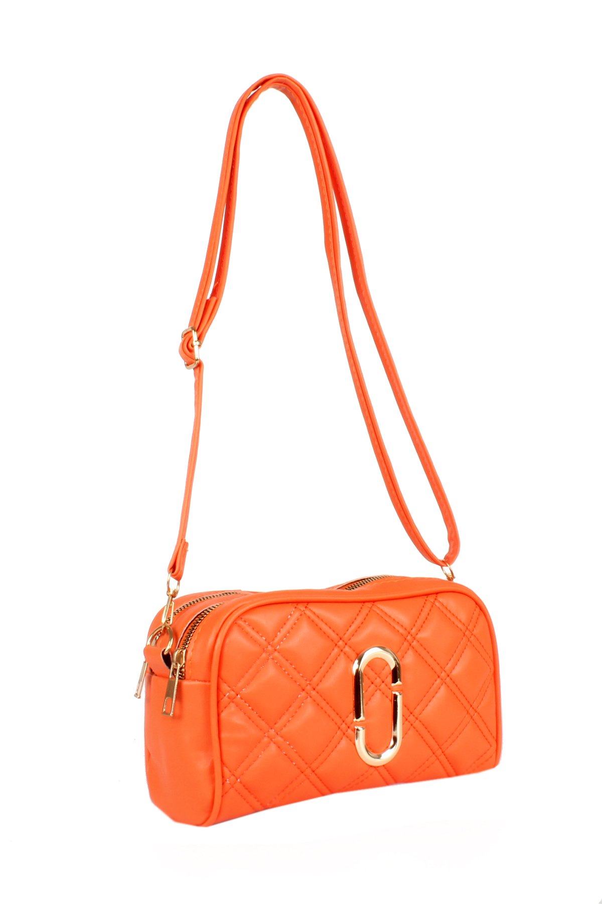 LWE20581-STalhaLuwwe Bag'sKadın Kapitoneli Çift Bölmeli Omuz Çantası (20581)