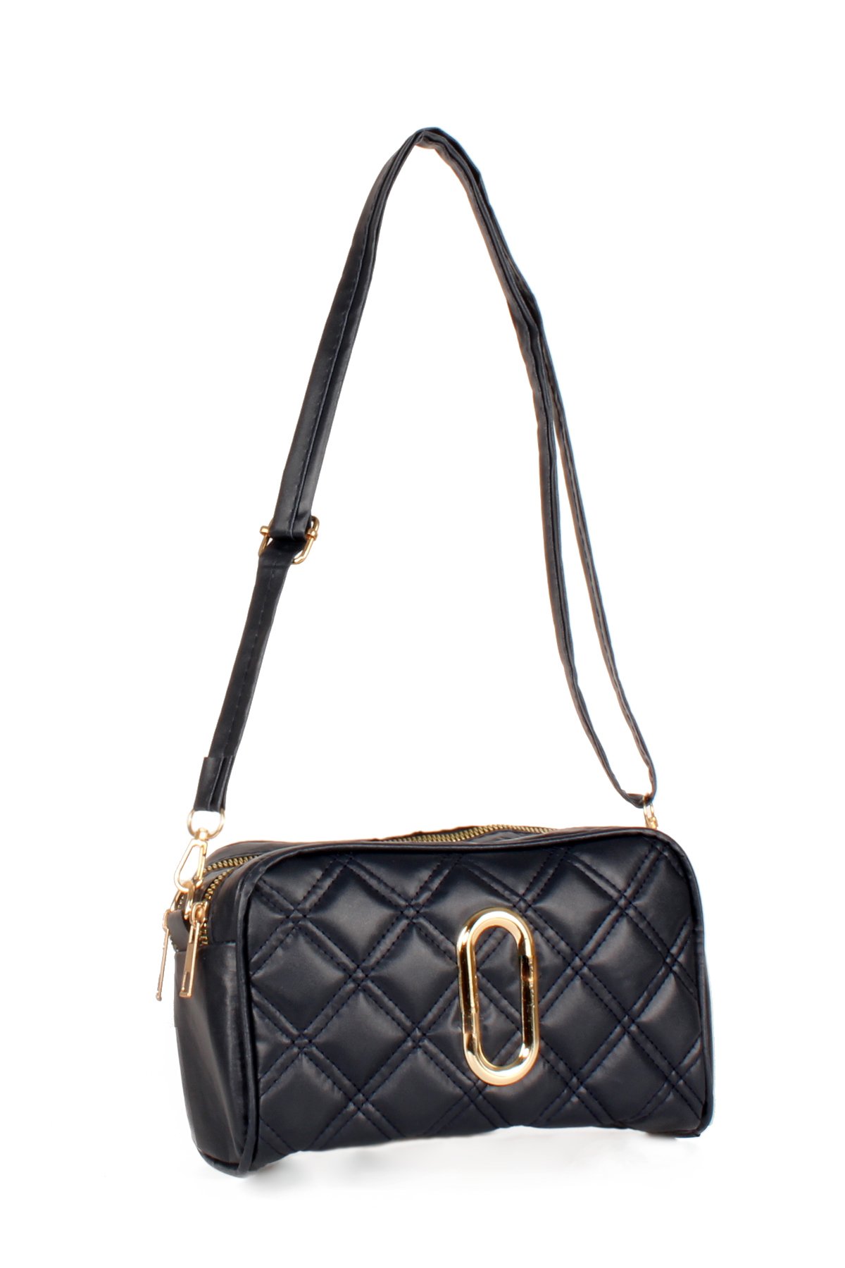 LWE20581-STalhaLuwwe Bag'sKadın Kapitoneli Çift Bölmeli Omuz Çantası (20581)