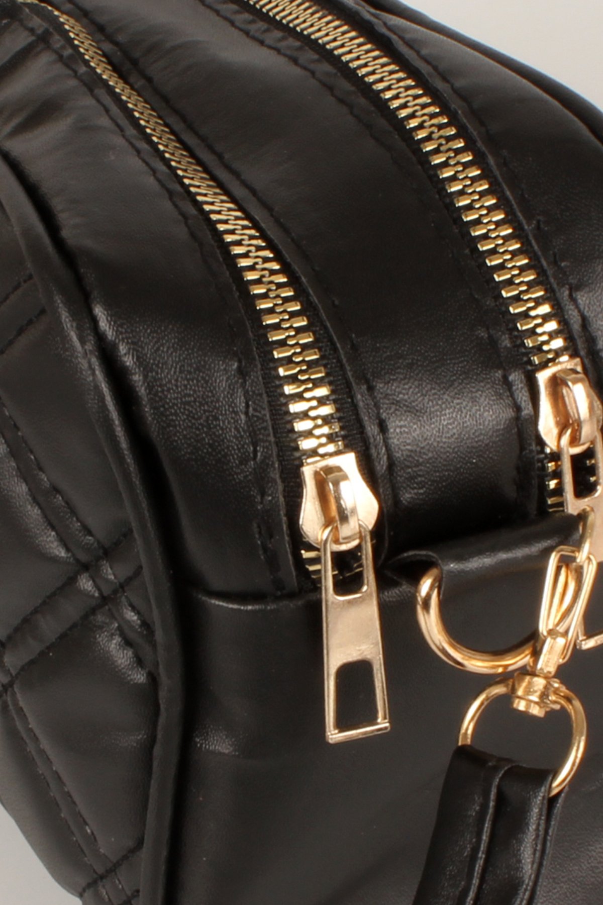 LWE20581-STalhaLuwwe Bag'sKadın Kapitoneli Çift Bölmeli Omuz Çantası (20581)