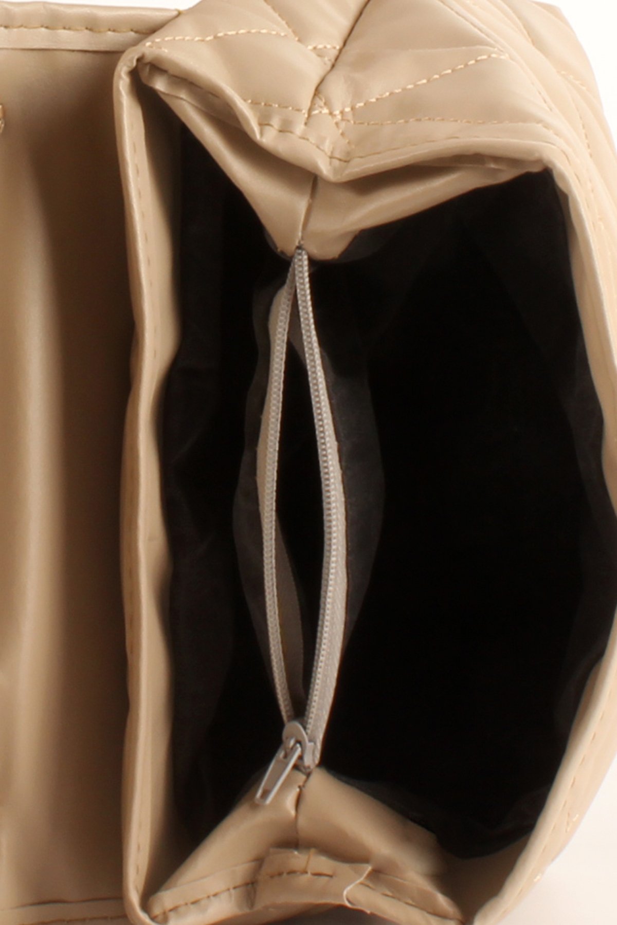 LWE20539-STalhaLuwwe Bag'sKadın Kapitoneli İki Bölmeli Zincir Askılı Omuz Çantası (20539)