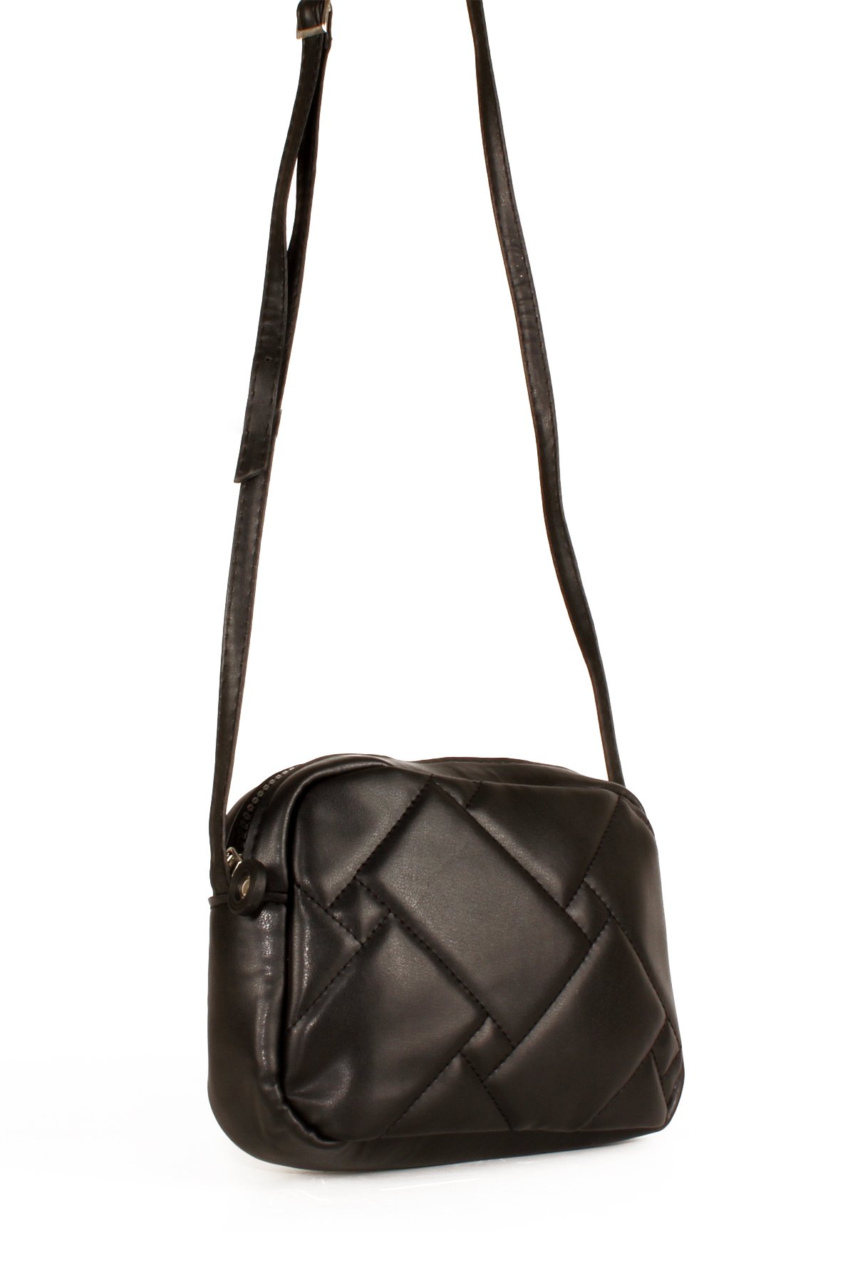 LWE20653-SyhTalhaLuwwe Bag'sKadın Kapitoneli İnce Omuz Askılı Midi Omuz ve Çapraz Çanta (20653)