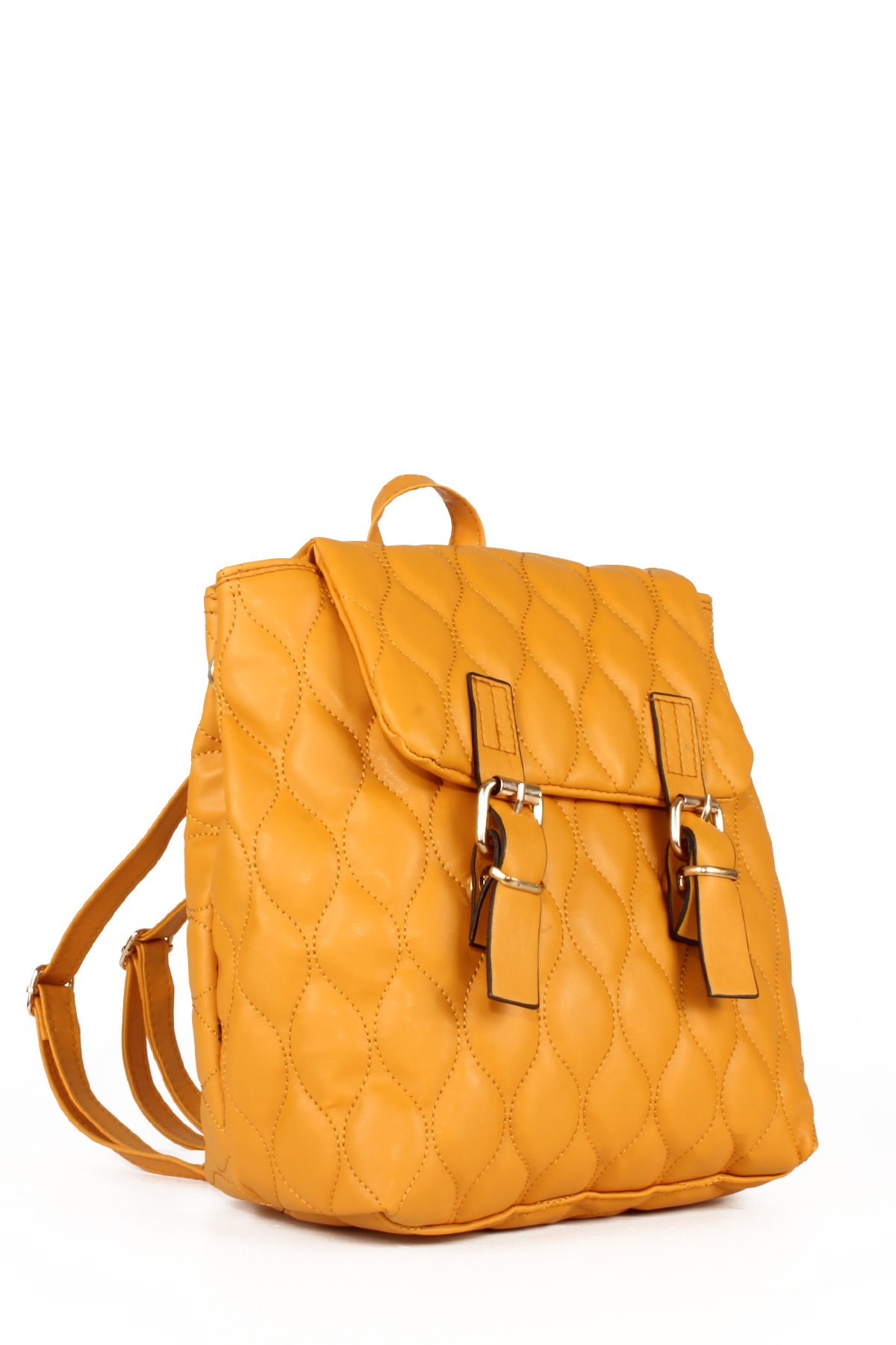 LWE10552-SMusabLuwwe Bag'sKadın Kapitoneli Kemer Detaylı Fermuarlı Genleşme Tasarım Sırt Çantası (10552)