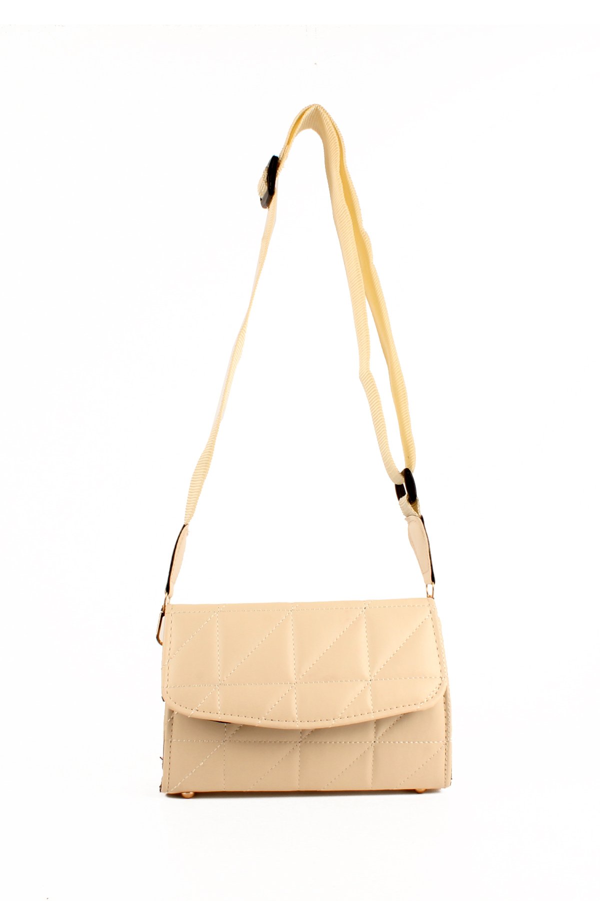 LWE10582-STalhaLuwwe Bag'sKadın Kapitoneli Kolon Askılı Omuz Çantası (10582)