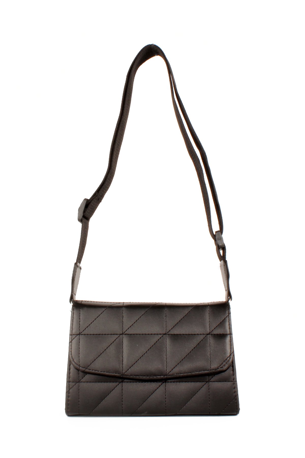 LWE10582-STalhaLuwwe Bag'sKadın Kapitoneli Kolon Askılı Omuz Çantası (10582)