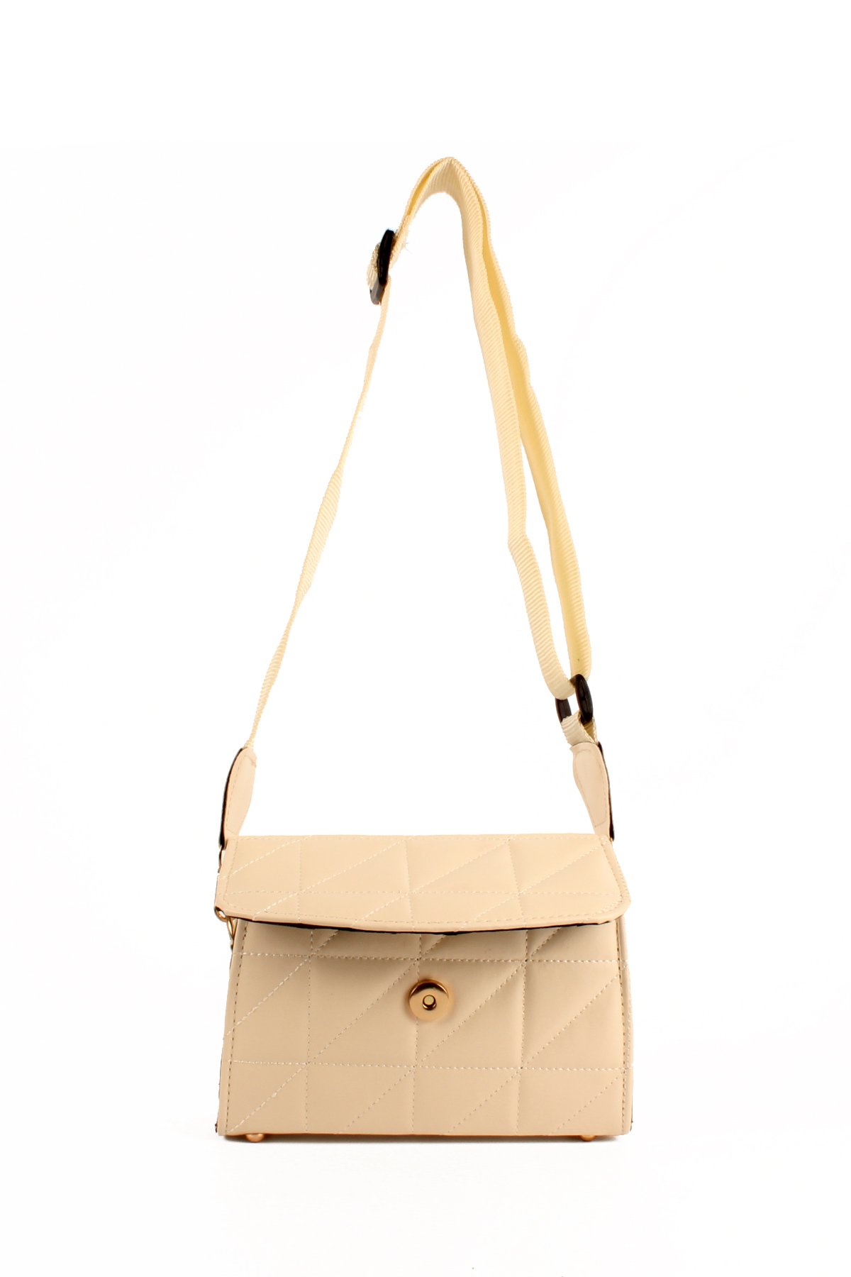 LWE10582-STalhaLuwwe Bag'sKadın Kapitoneli Kolon Askılı Omuz Çantası (10582)