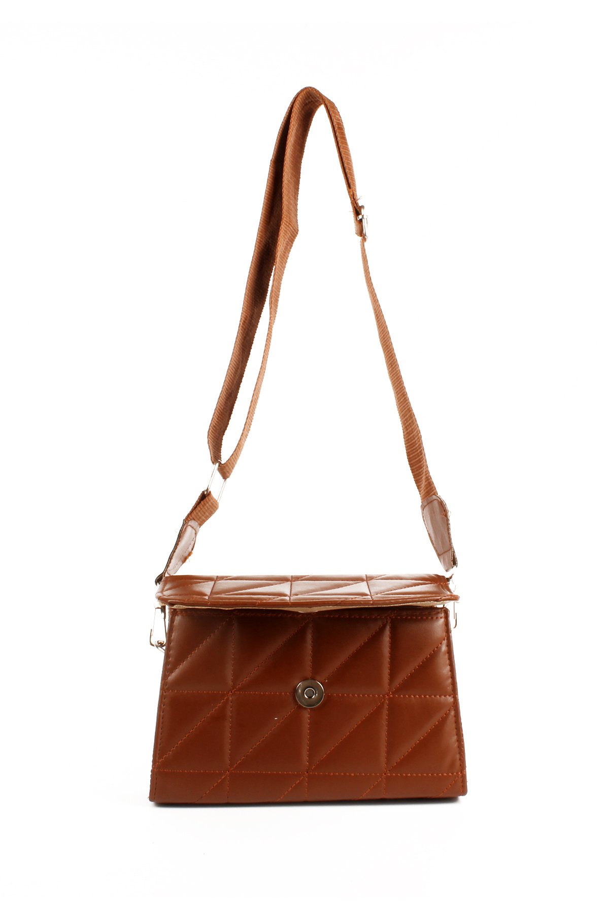 LWE10582-STalhaLuwwe Bag'sKadın Kapitoneli Kolon Askılı Omuz Çantası (10582)