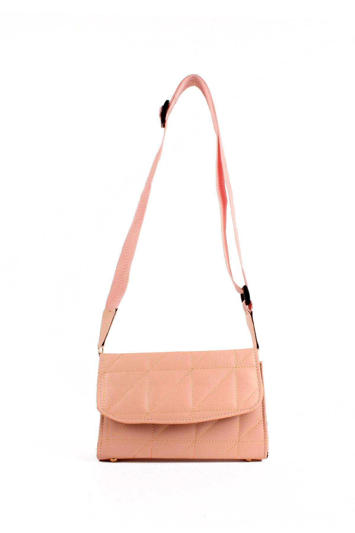 LWE10582-STalhaLuwwe Bag'sKadın Kapitoneli Kolon Askılı Omuz Çantası (10582)