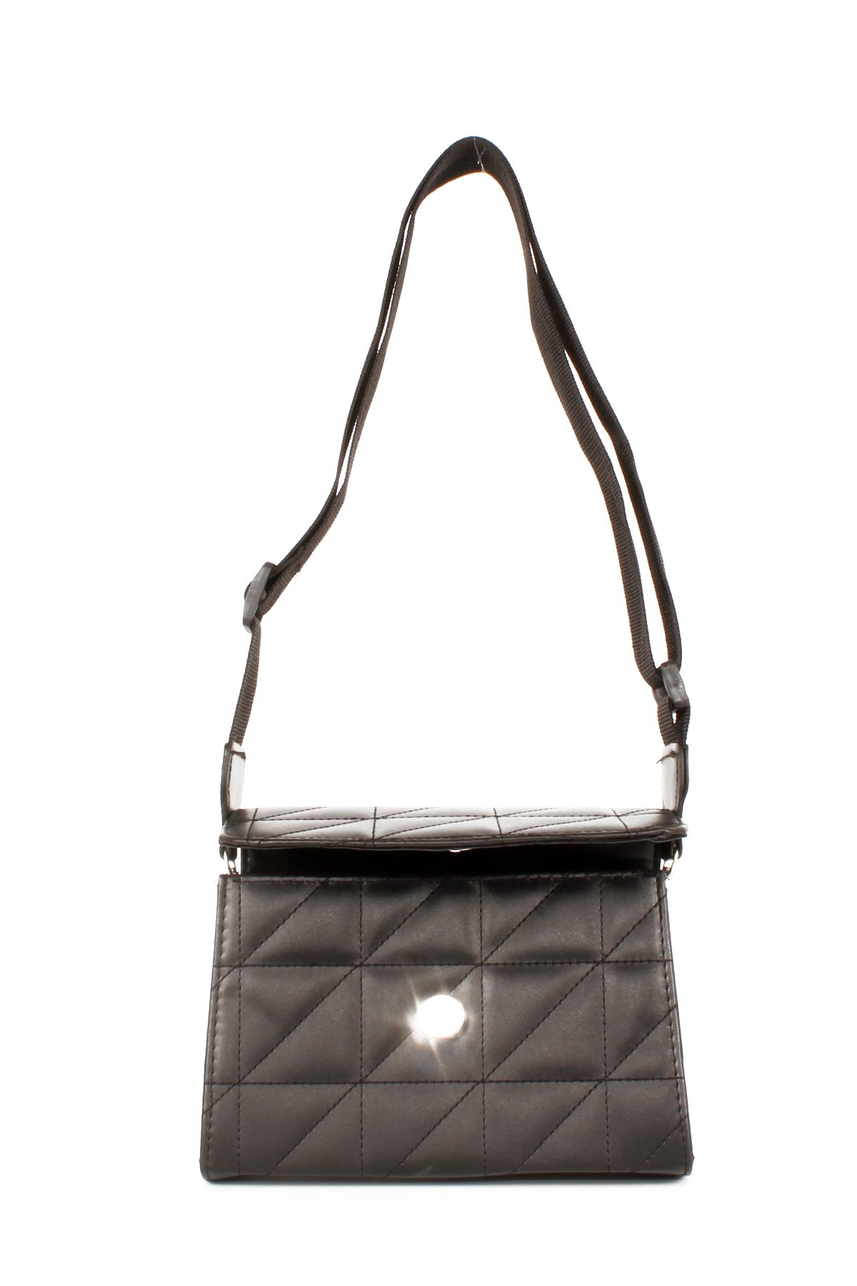 LWE10582-STalhaLuwwe Bag'sKadın Kapitoneli Kolon Askılı Omuz Çantası (10582)