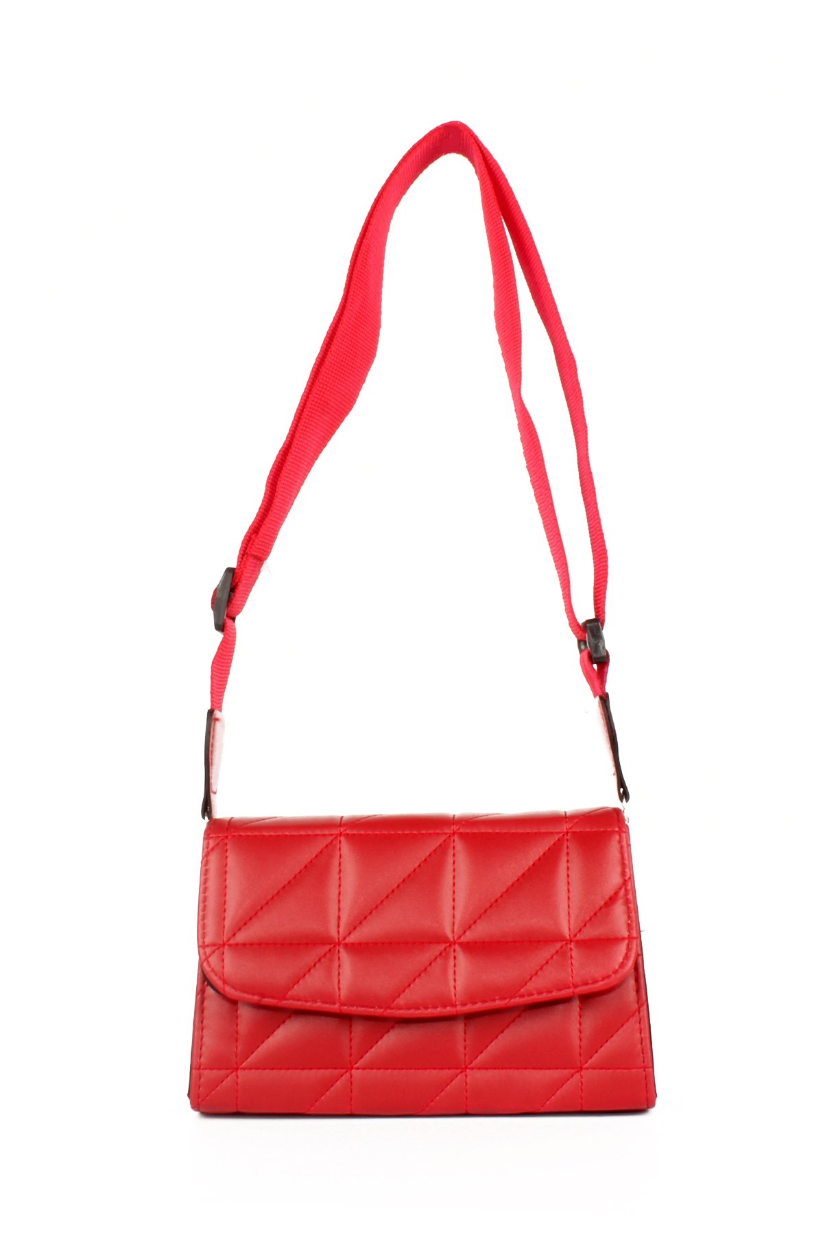 LWE10582-STalhaLuwwe Bag'sKadın Kapitoneli Kolon Askılı Omuz Çantası (10582)