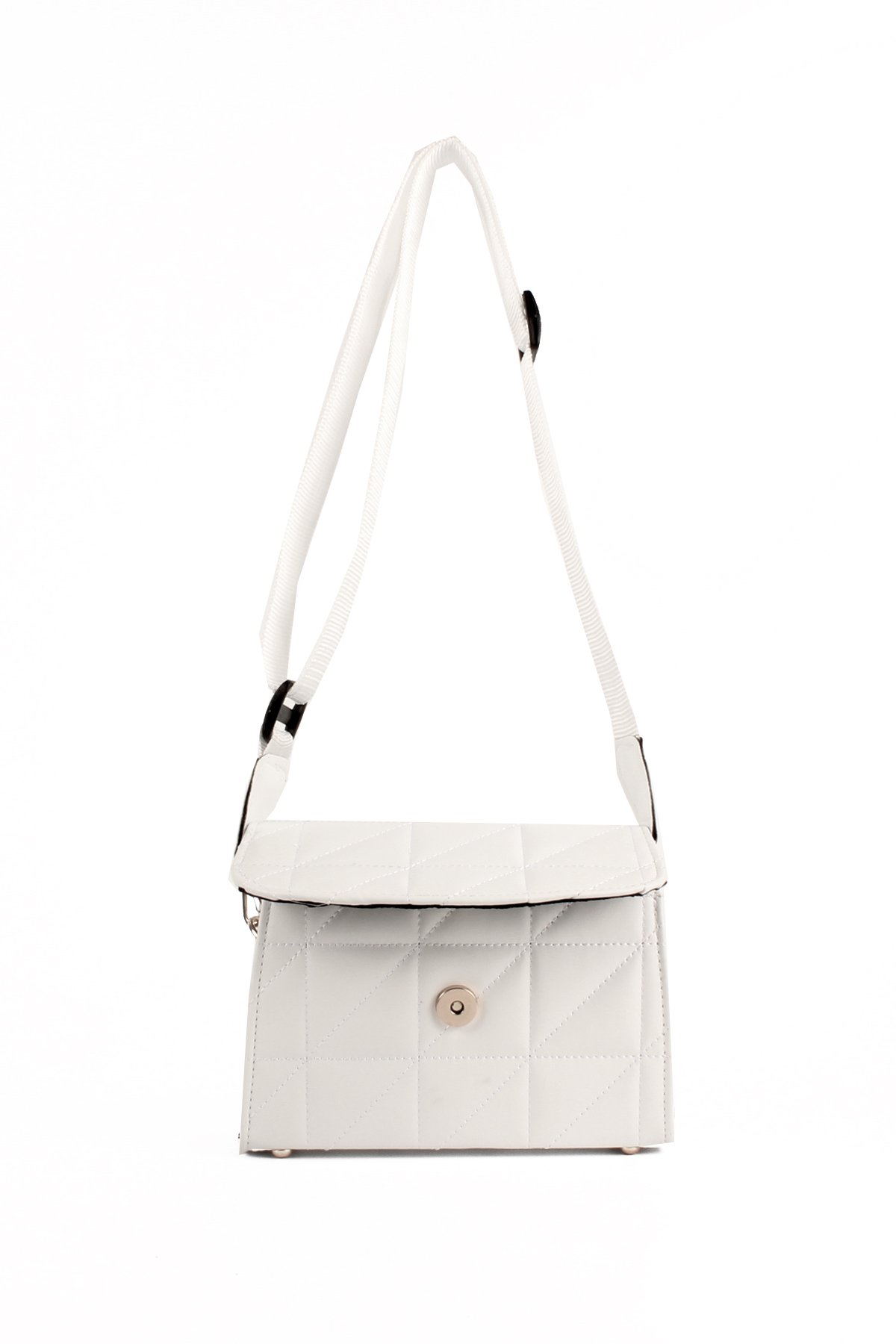 LWE10582-STalhaLuwwe Bag'sKadın Kapitoneli Kolon Askılı Omuz Çantası (10582)