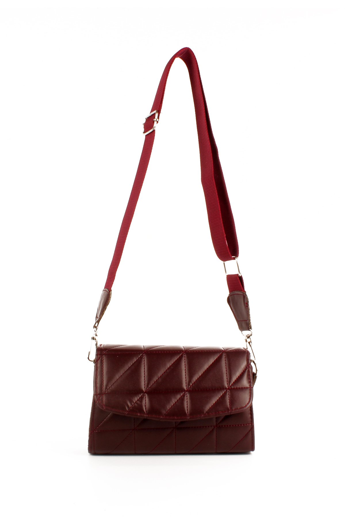 LWE10582-STalhaLuwwe Bag'sKadın Kapitoneli Kolon Askılı Omuz Çantası (10582)