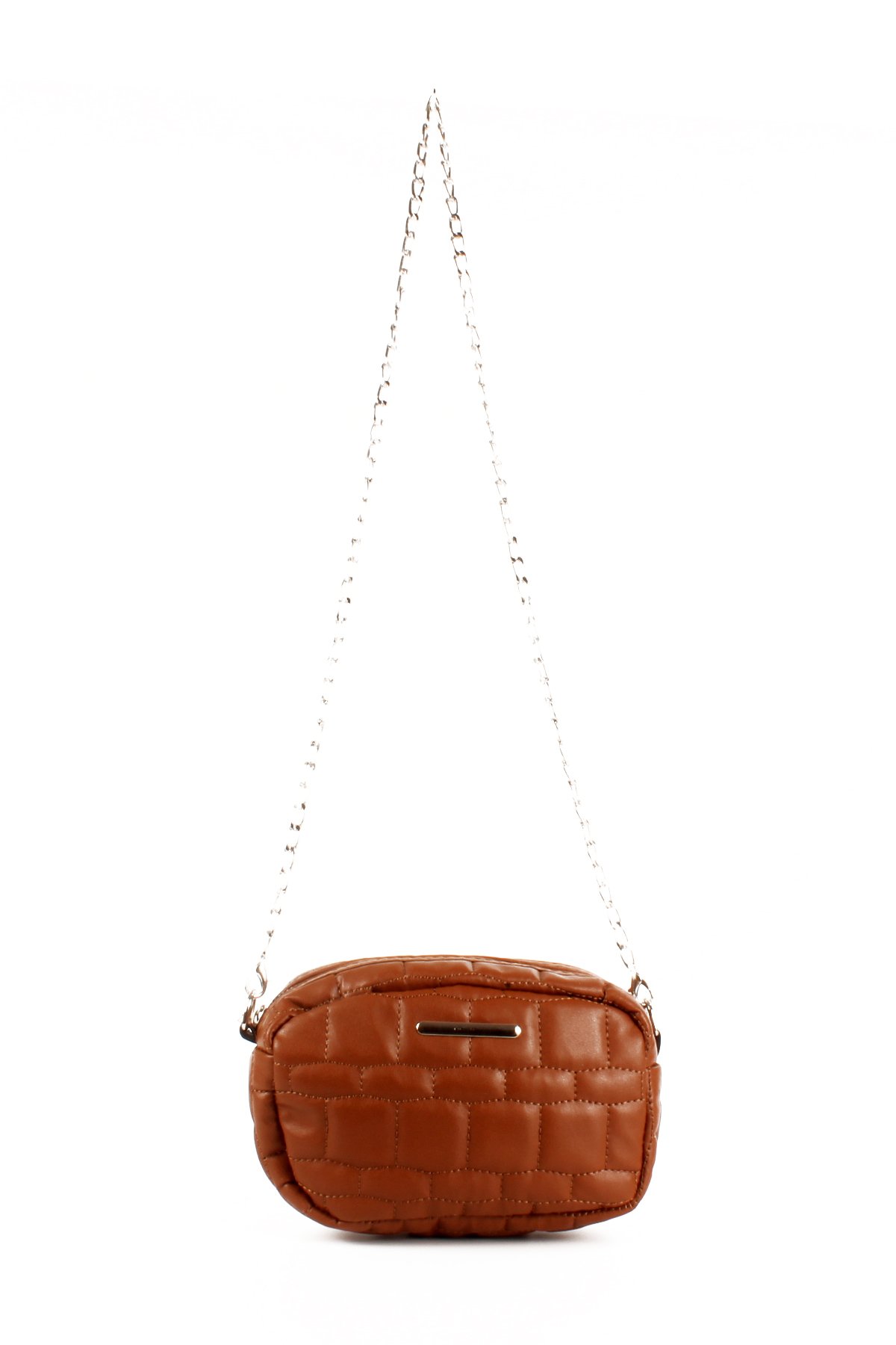 LWE20688-SyhMusabLuwwe Bag'sKadın Kapitoneli Nakışlı Zincir Askılı Omuz Çantası (20688)