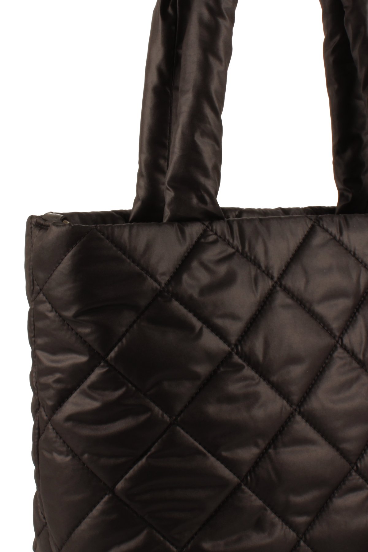 LWE10757-SyhTalhaLuwwe Bag'sKadın Kapitoneli Paraşüt Kumaş Çapraz Askılı Şişme Puf El ve Omuz Çantası (10757)