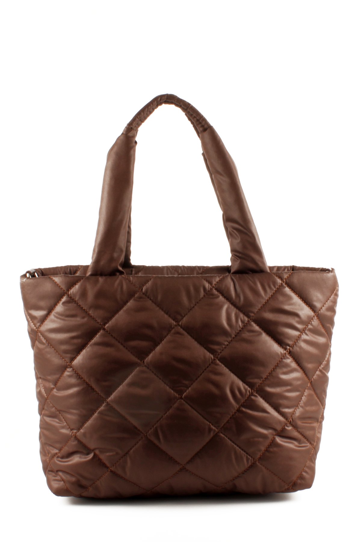 LWE10757-SyhTalhaLuwwe Bag'sKadın Kapitoneli Paraşüt Kumaş Çapraz Askılı Şişme Puf El ve Omuz Çantası (10757)