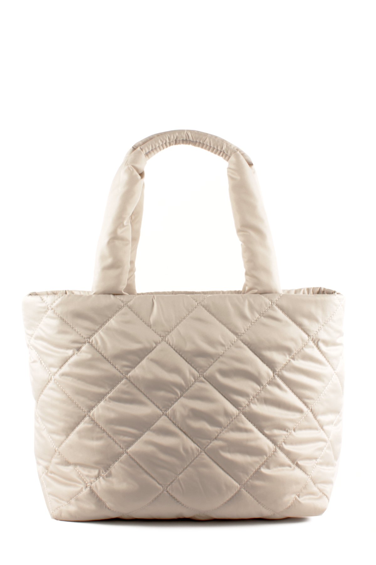 LWE10757-SyhTalhaLuwwe Bag'sKadın Kapitoneli Paraşüt Kumaş Çapraz Askılı Şişme Puf El ve Omuz Çantası (10757)