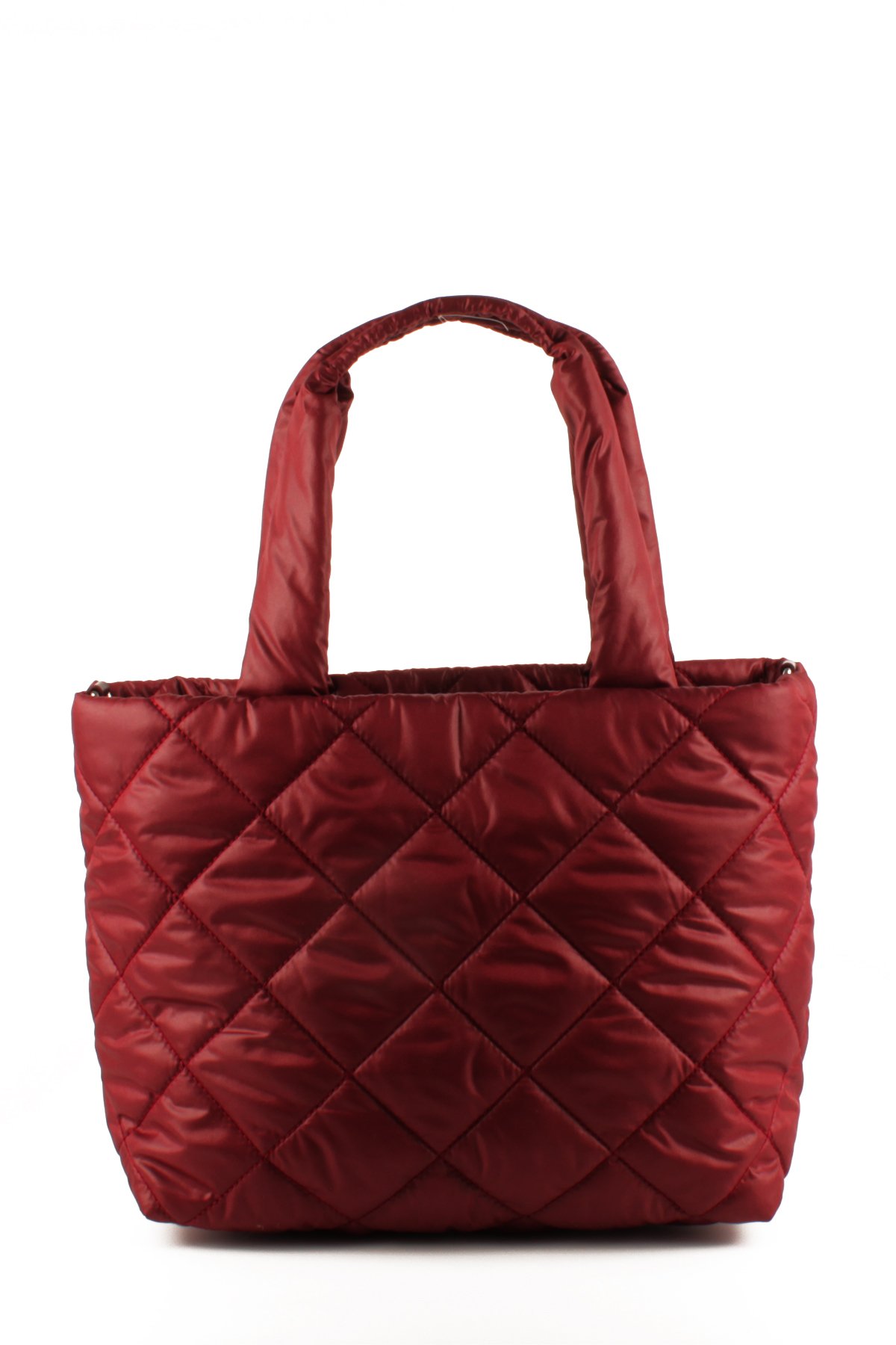 LWE10757-SyhTalhaLuwwe Bag'sKadın Kapitoneli Paraşüt Kumaş Çapraz Askılı Şişme Puf El ve Omuz Çantası (10757)