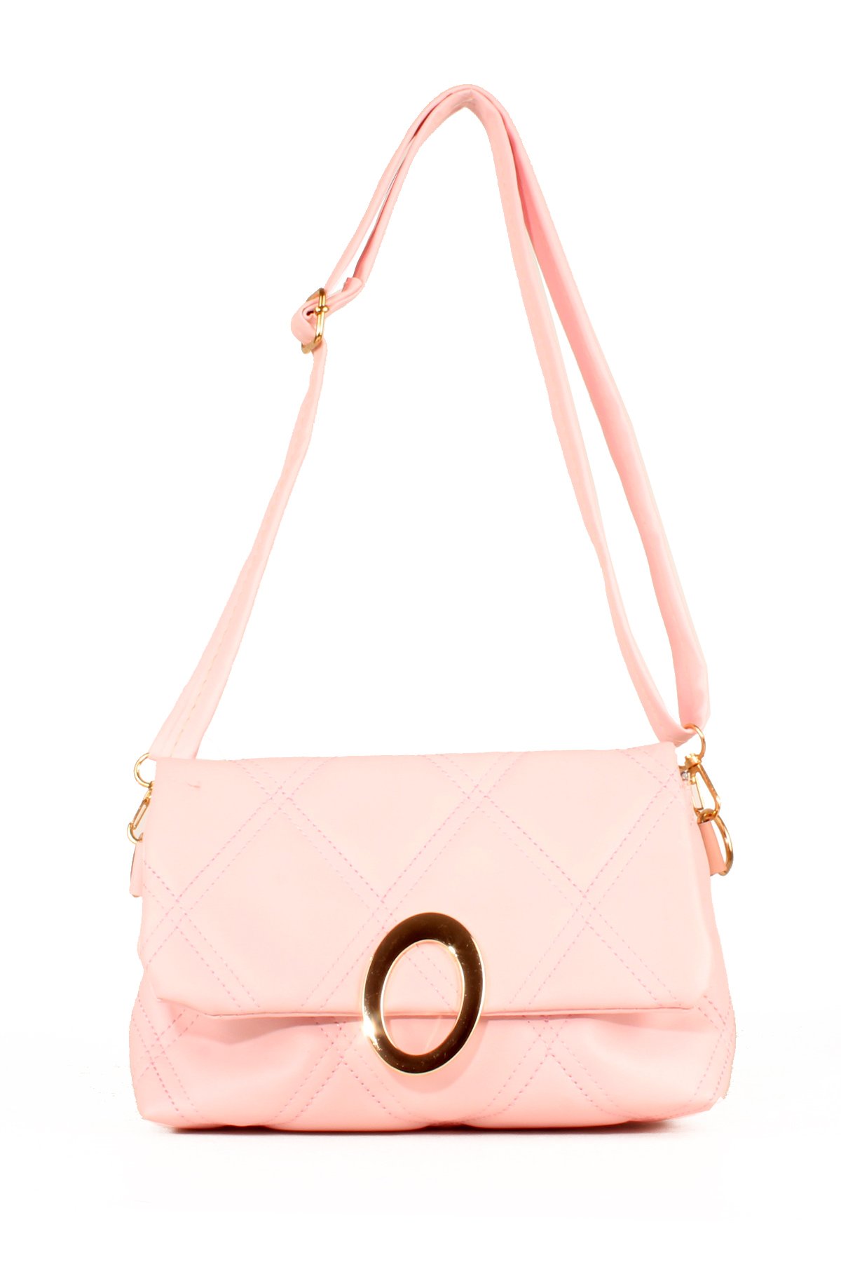 LWE20641-SyhTalhaLuwwe Bag'sKadın Kapitoneli Toka Detaylı Omuz Çantası (20641)