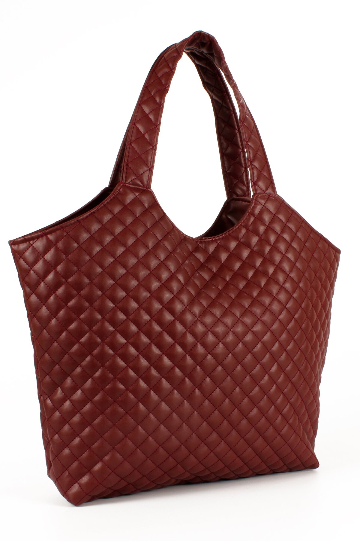 LWE1729-SyhTalhaLuwwe Bag'sKadın Kapitoneli Y S L Kesim Büyük Boy Salaş Kol Çantası (1729)